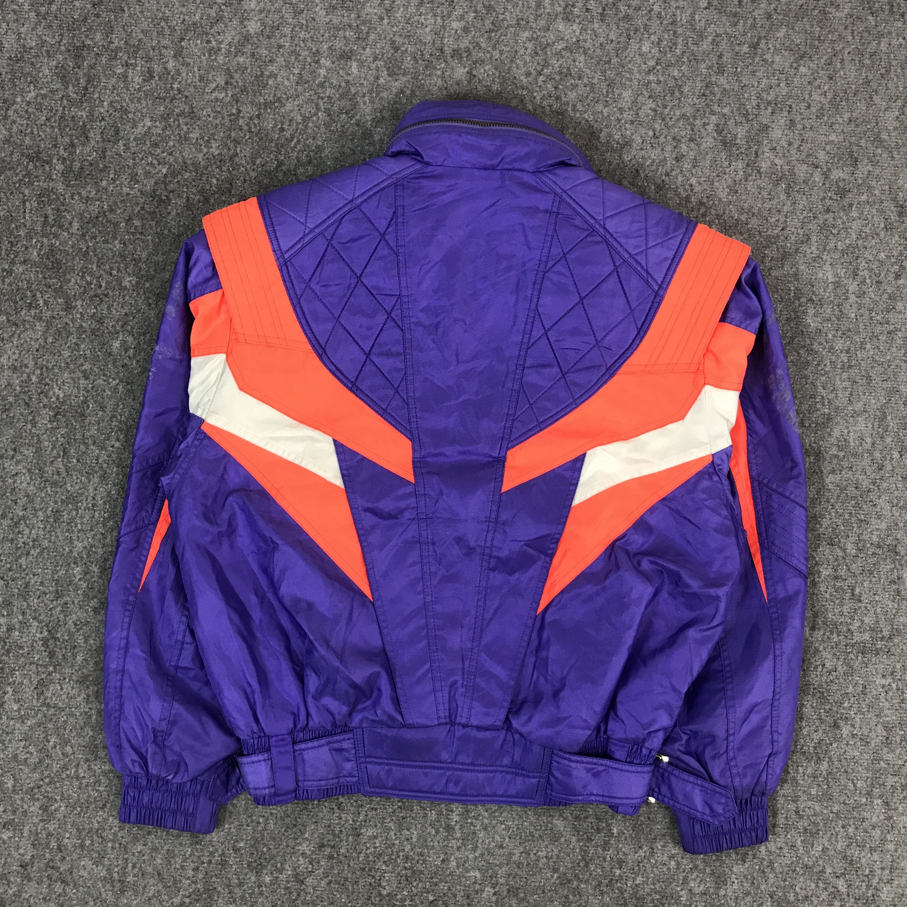 Asics × Japanese Brand × Sports Specialties VINTAGE ASICS SKI RACING MULTICOLOU JACKET Size US L / EU 52-54 / 3 - 2 Thumbnail