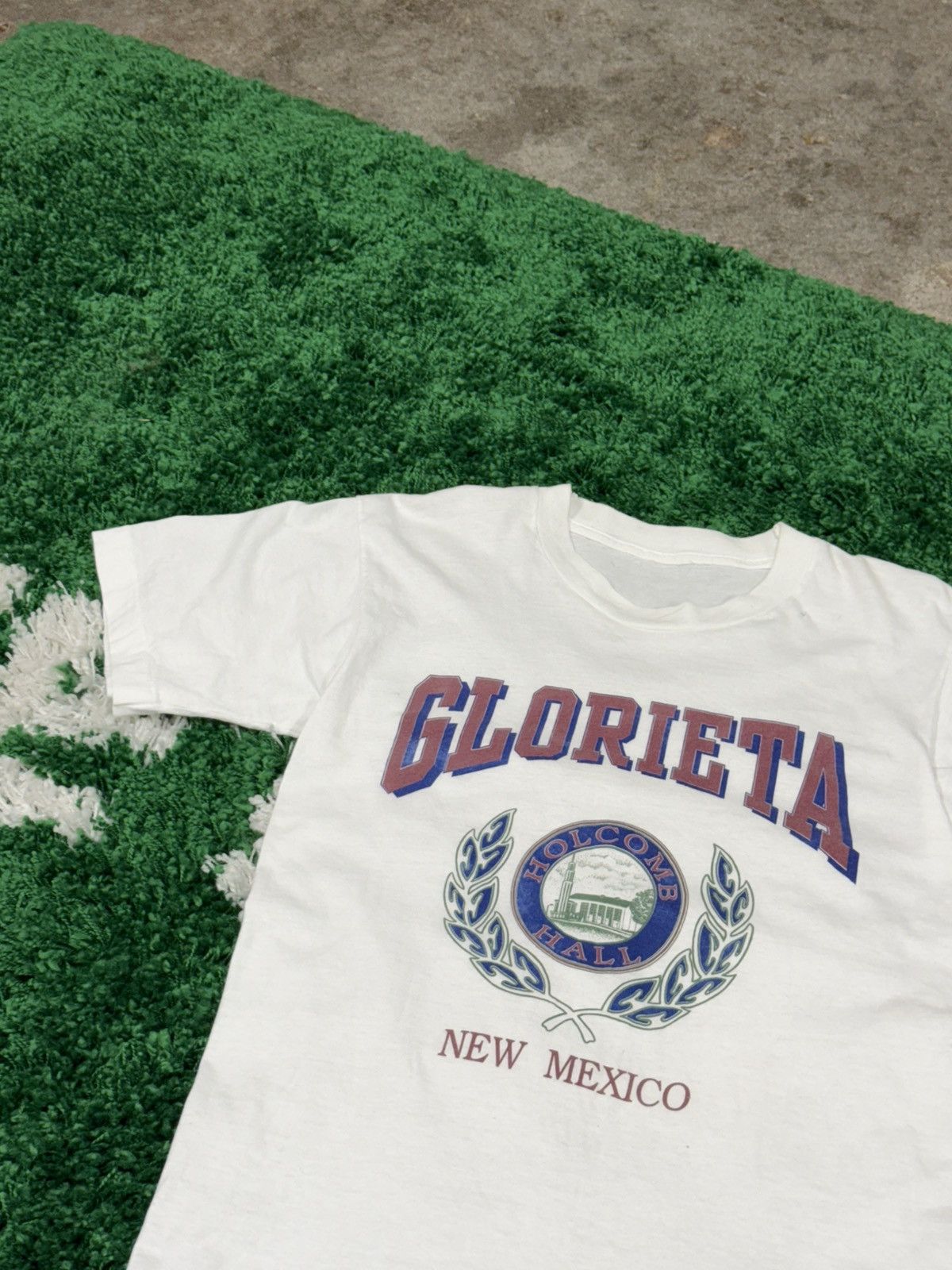 Vintage Vintage White Glorieta New Mexico Tee Shirt Hall Retro Size US M / EU 48-50 / 2 - 2 Thumbnail