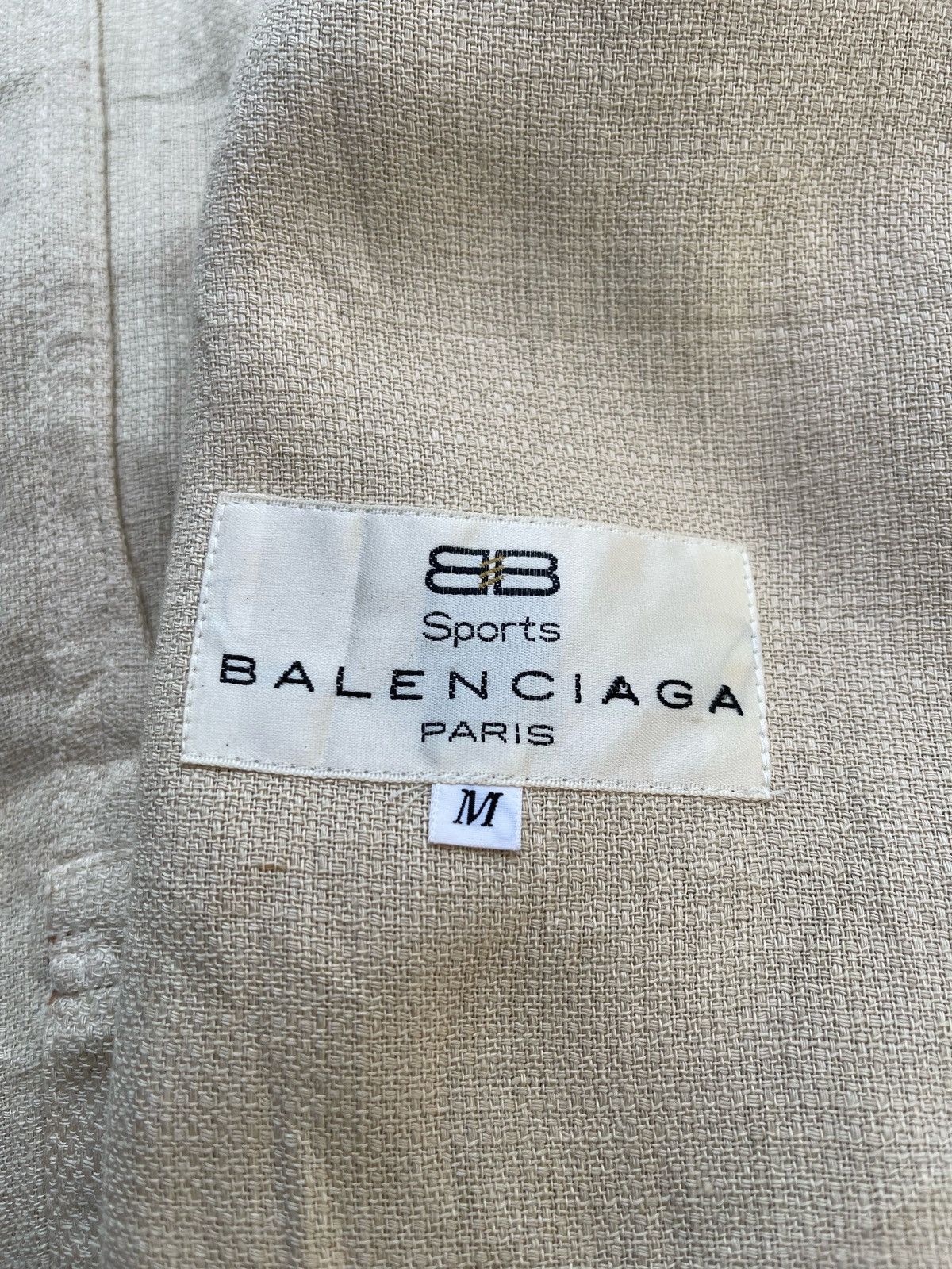Vintage 🔥VINTAGE BALENCIAGA VELVET SLEEVE BUTTON JACKET Size US M / EU 48-50 / 2 - 14 Thumbnail