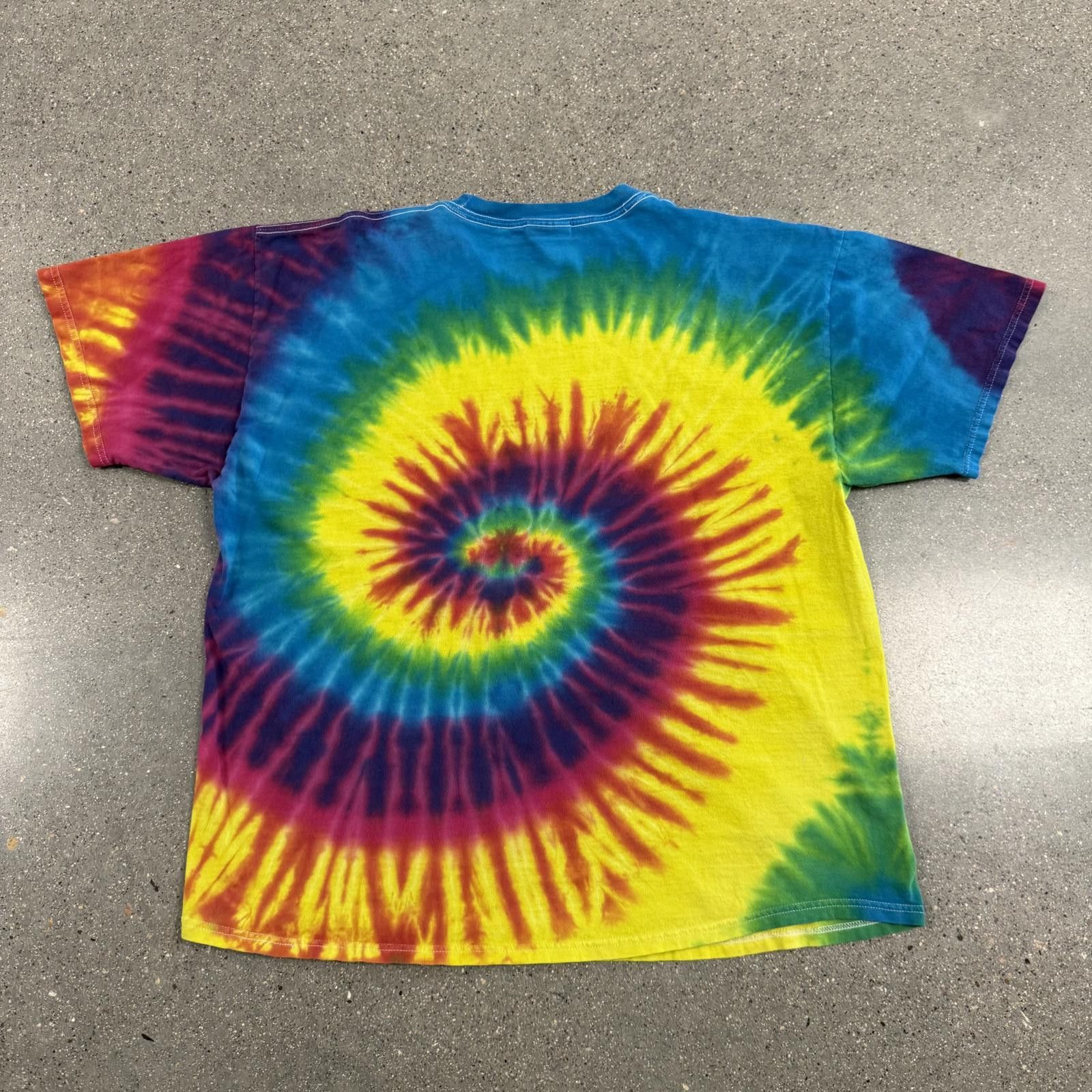 Hanes Vtg Hanes Heavyweight Tie-Dye Oregon Dunes T-Shirt - XL Size US XL / EU 56 / 4 - 7 Thumbnail