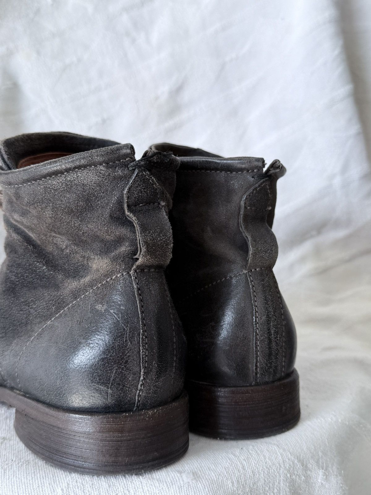 A.S.98 Avant Garde A.S. 98 Guidi Style Distressed Leather Boots Size US 11 / EU 44 - 8 Thumbnail
