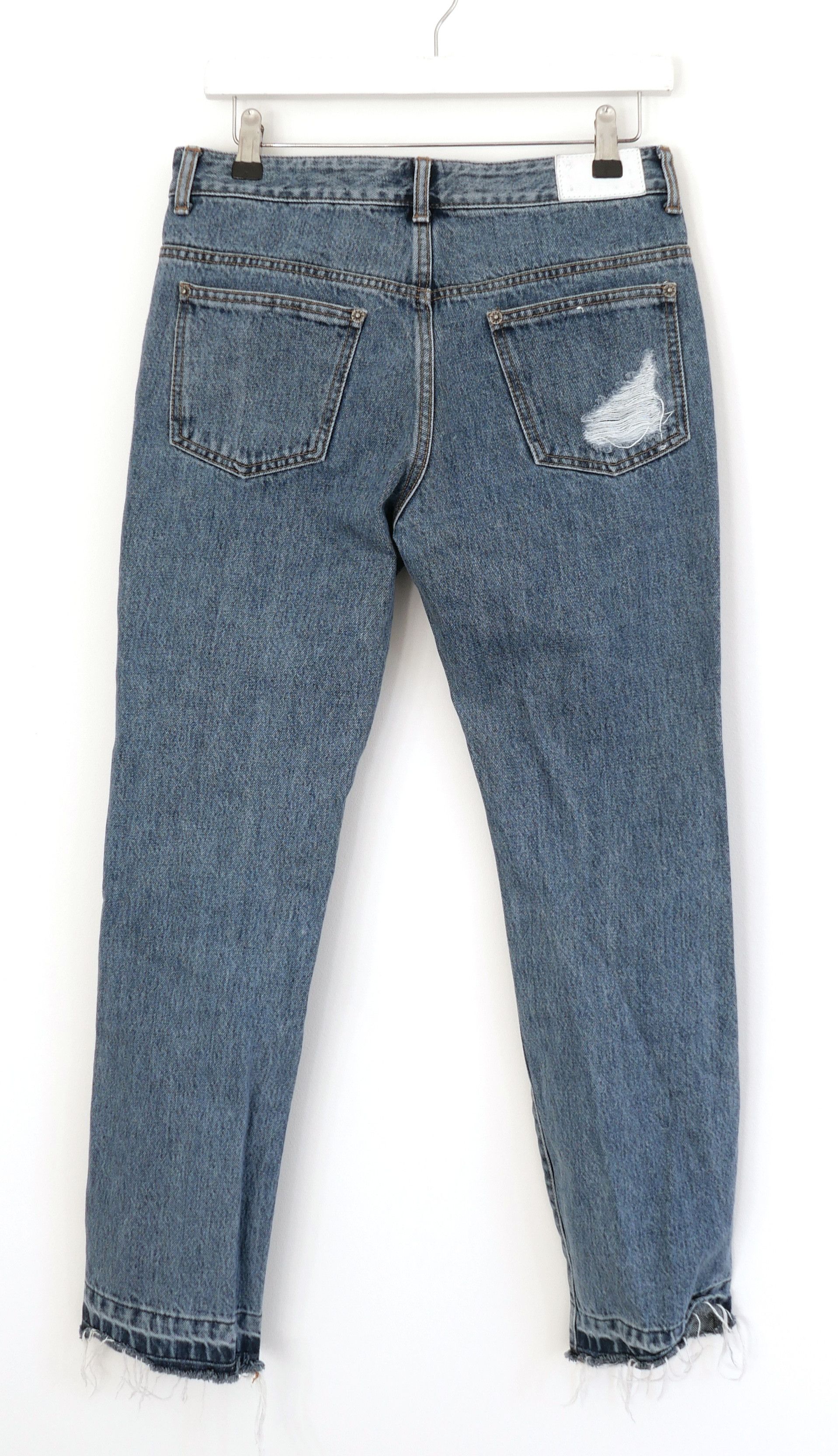 Other SJYP Distressed Jeans Cult Korean Label Size 28" / US 6 / IT 42 - 4 Thumbnail