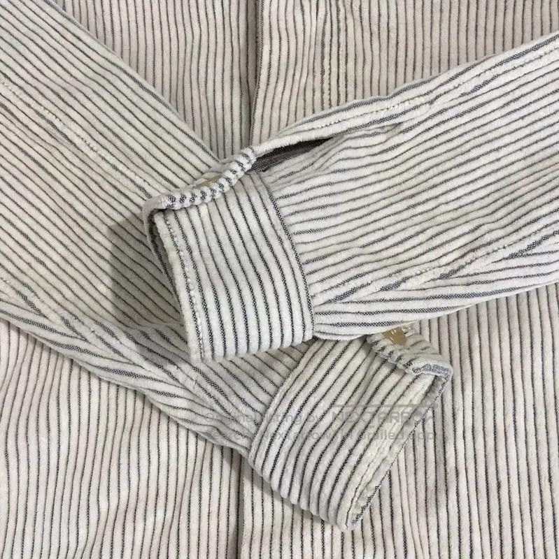 Dior Dior Cream Striped Cardigan for Men . Size US XL / EU 56 / 4 - 3 Thumbnail