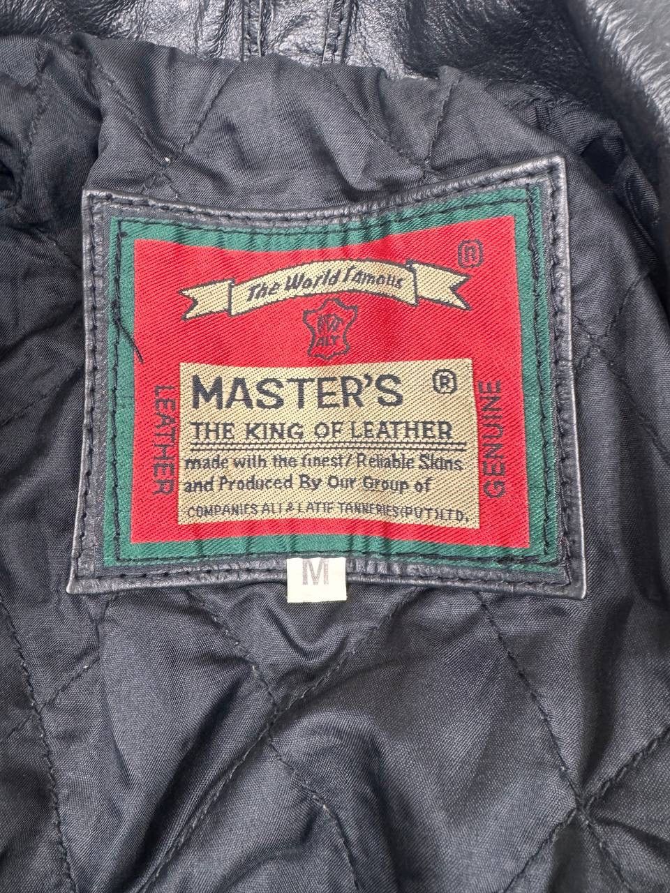 Other Master's Men Leather Jacket Black Western Vintage Genuine Size US M / EU 48-50 / 2 - 11 Thumbnail