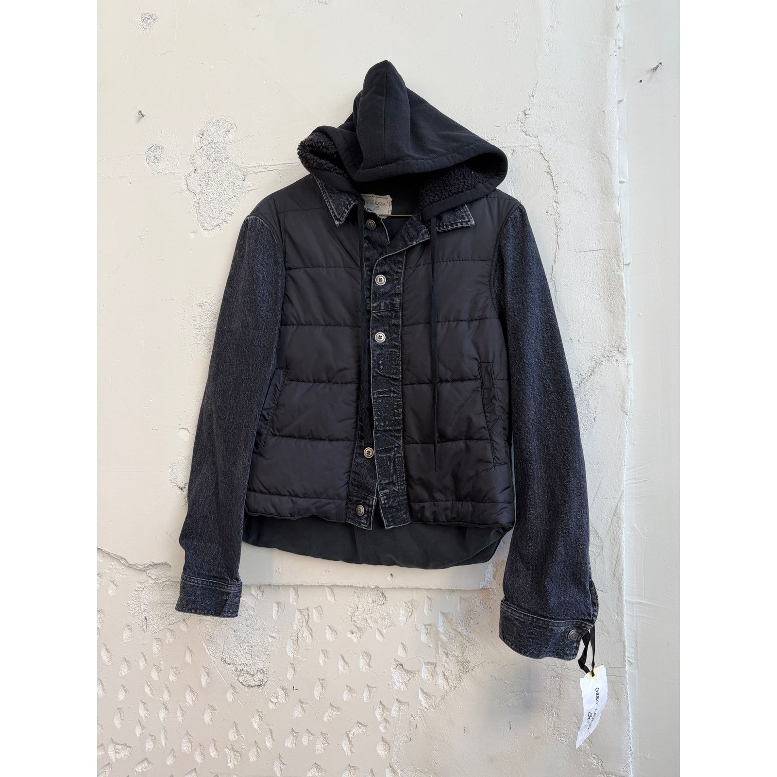 Greg Lauren Greg Lauren SAMPLE Trucker Front Hooded Insulated Jacket Size US S / EU 44-46 / 1 - 1 Thumbnail
