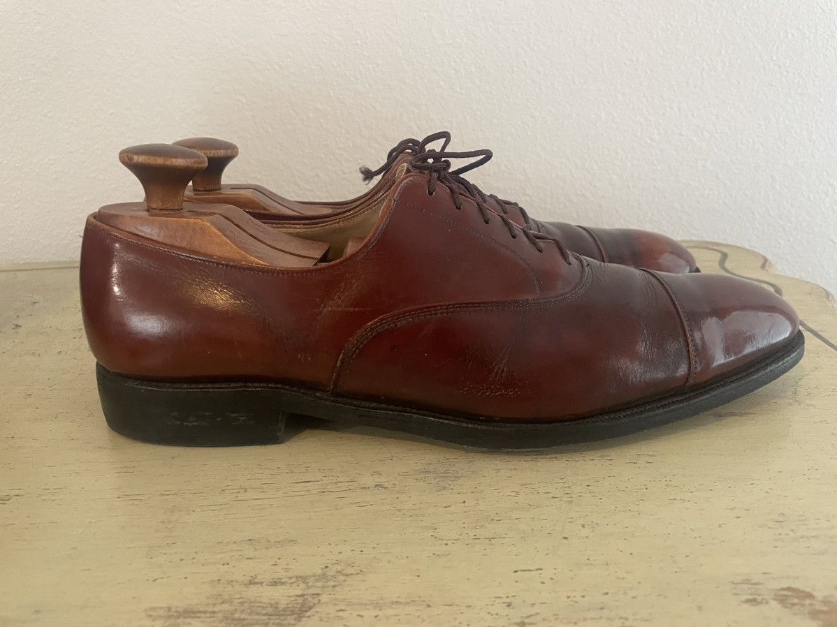 Allen Edmonds Park Avenue Cap Toe Oxford Size US 12 / EU 45 - 2 Thumbnail
