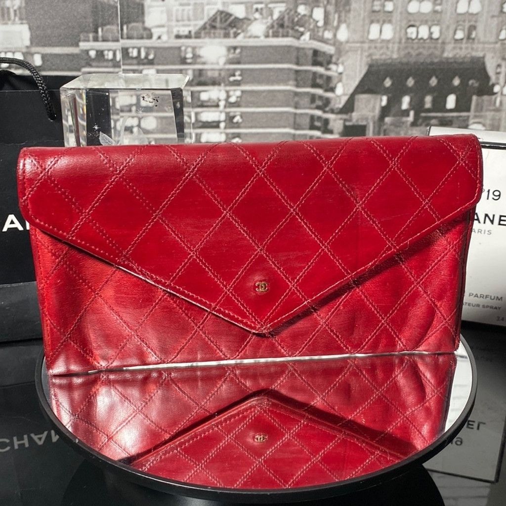 Chanel Authentic CHANEL CC Quilted Leather Purse Wallet Size ONE SIZE - 2 Thumbnail