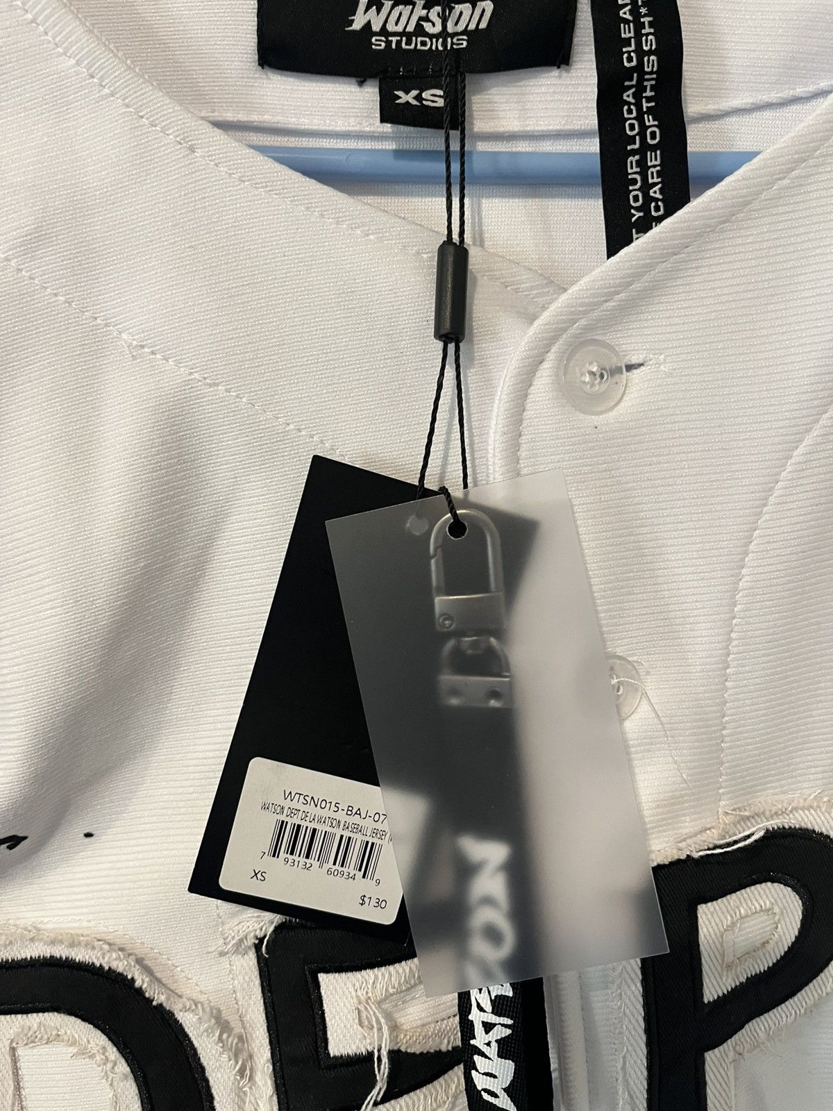 Other Watson Studios “DÉPT.” Baseball Jersey White XS Size US XS / EU 42 / 0 - 5 Thumbnail