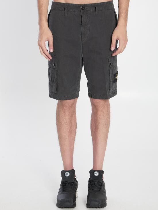 Stone Island STONE ISLAND Men Shorts K1S15L100011 BLACK Size US 30 / EU 46 - 1 Thumbnail