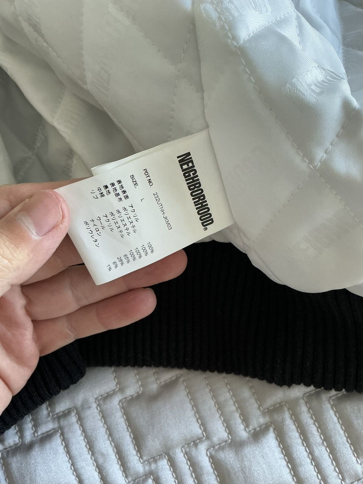 Neighborhood NEIGHBORHOOD FUR LOGO JACKET Black Size Large New Size US L / EU 52-54 / 3 - 9 Thumbnail