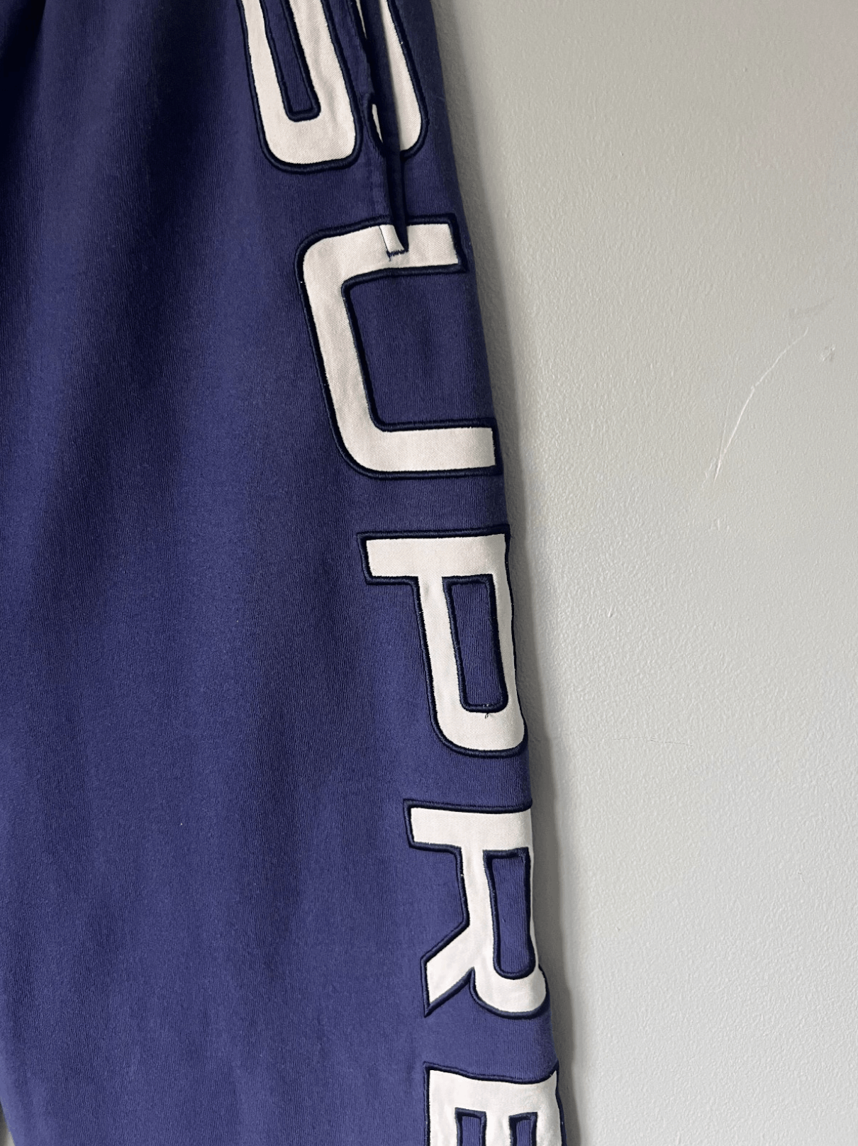 Supreme Supreme Panel Sweatpants in Washed Navy Purple Size US 34 / EU 50 - 4 Thumbnail