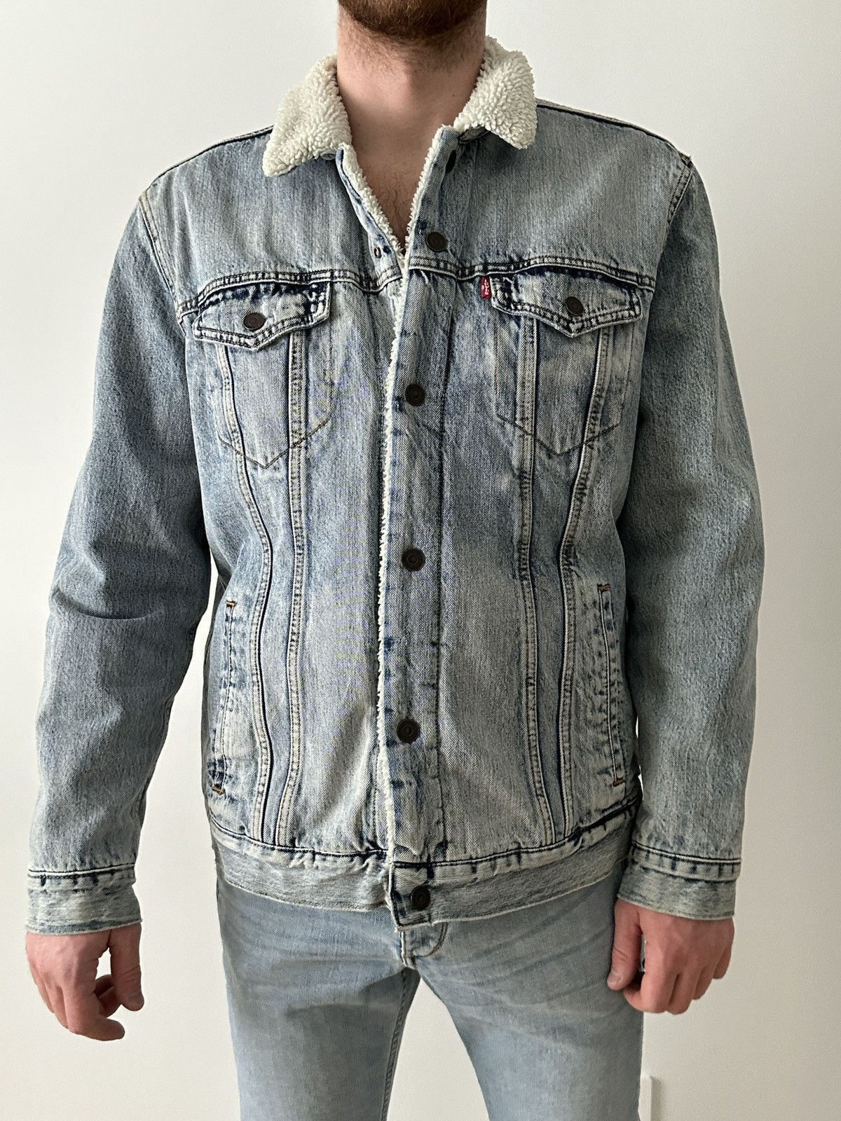 Levi's Levi’s Shepa Lined Denim Jacket Size US XL / EU 56 / 4 - 1 Thumbnail