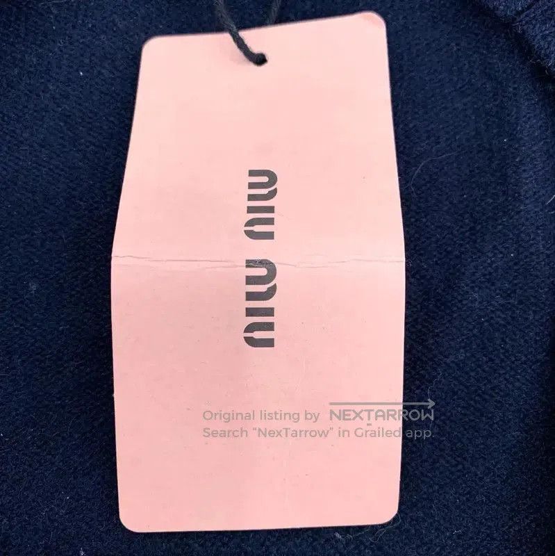 Miu Miu Miu Miu Blue Cashmere Women's Jacket . Size M / US 6-8 / IT 42-44 - 8 Thumbnail
