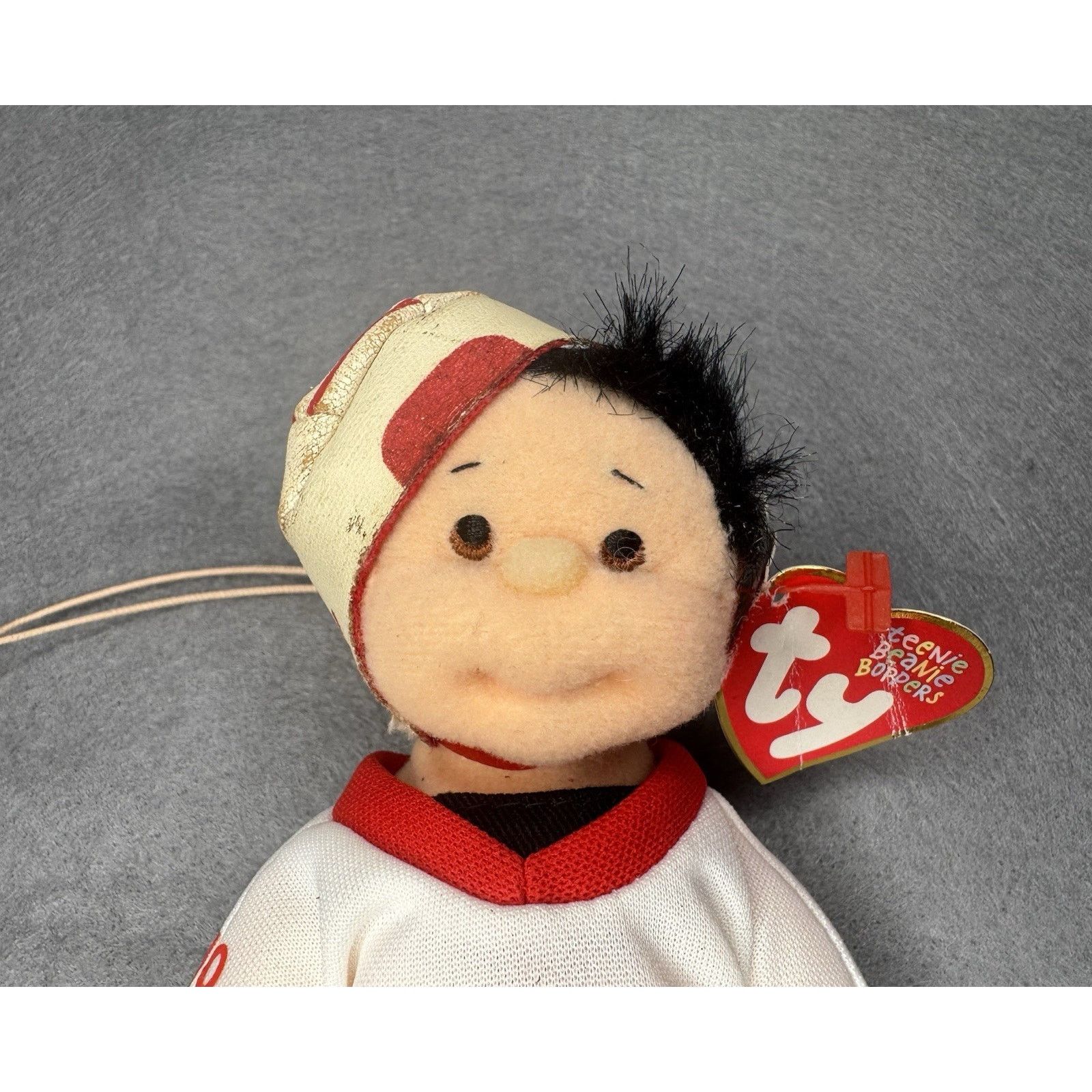 0 Ty Beanie Baby 'Hat-Trick Hunter' Plush Hockey Player Canada Size ONE SIZE - 3 Thumbnail