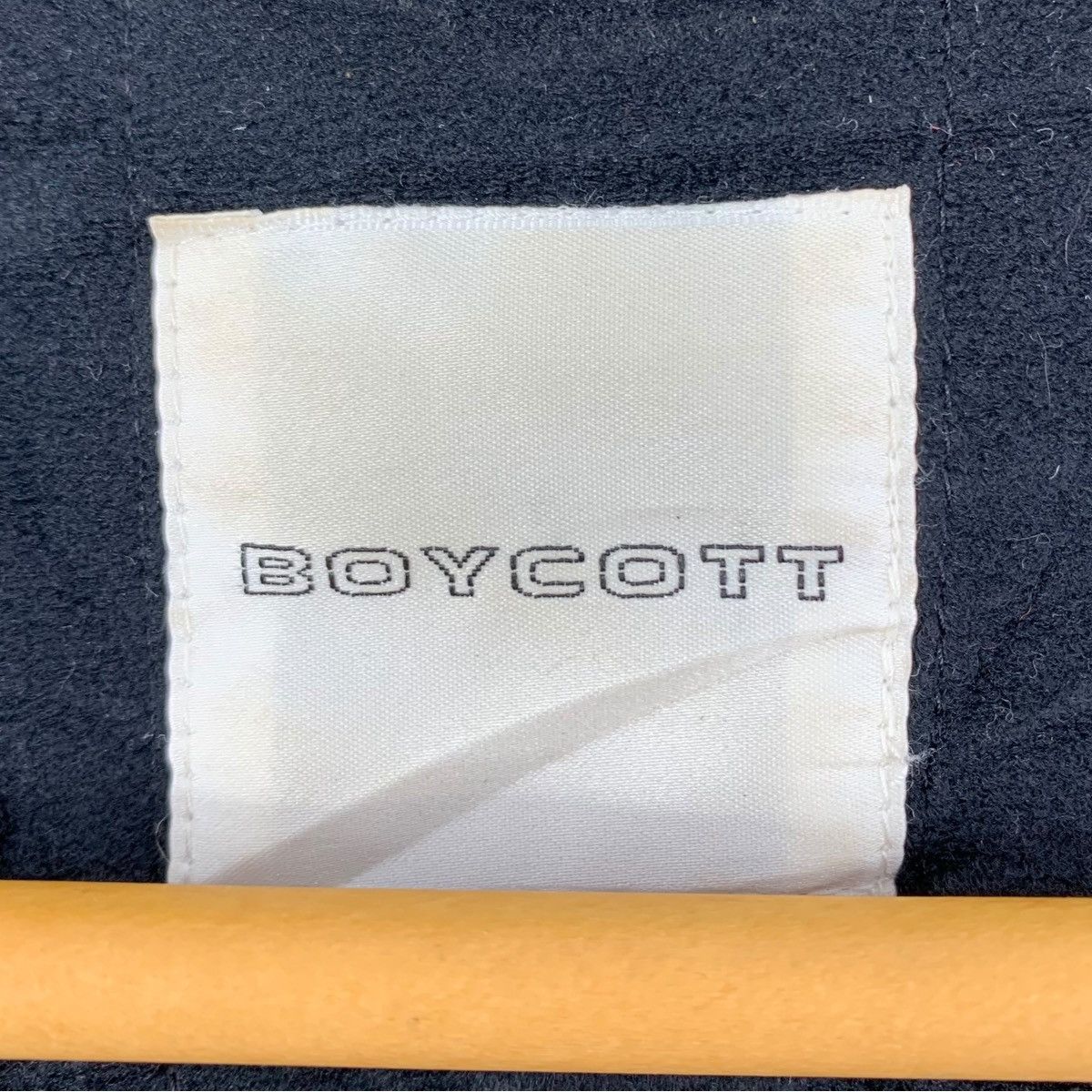 Boycott × Japanese Brand BOYCOTT Japanese Brand Windbreaker Coach Varsity Jacket Size US XL / EU 56 / 4 - 7 Thumbnail