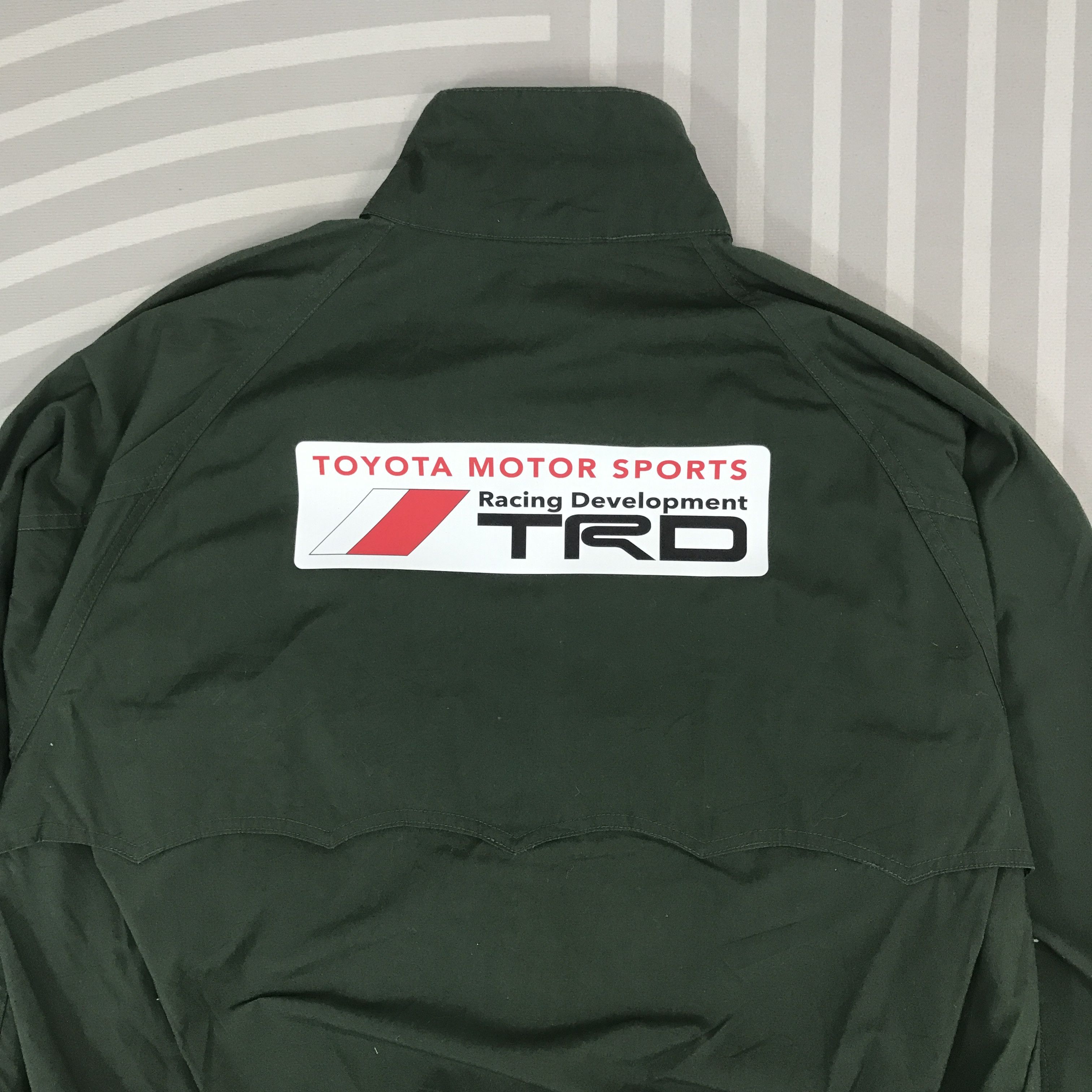 Japanese Brand × Vintage Vintage Toyota x TRD Racing Green Jacket Size US L / EU 52-54 / 3 - 4 Thumbnail