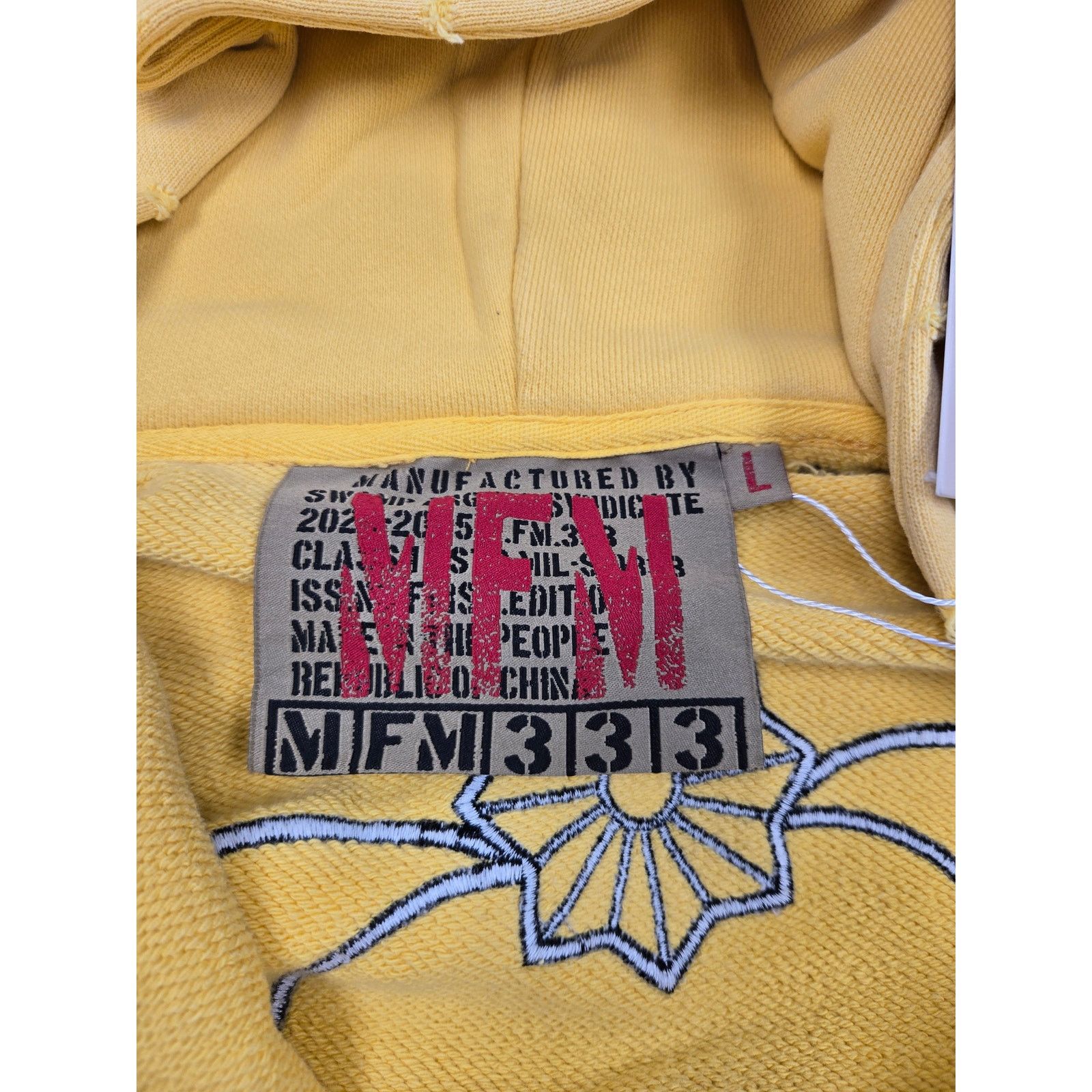 murd333r.fm Murd333r.fm Special Ops Yellow Zip Up Size Large DSWT Size US L / EU 52-54 / 3 - 6 Thumbnail