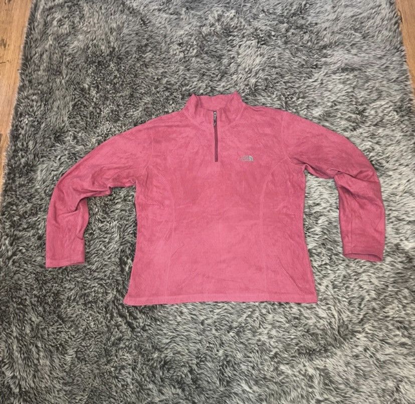 The North Face Sell an original The North Face fleece jacket in pink size L Size L / US 10 / IT 46 - 1 Thumbnail