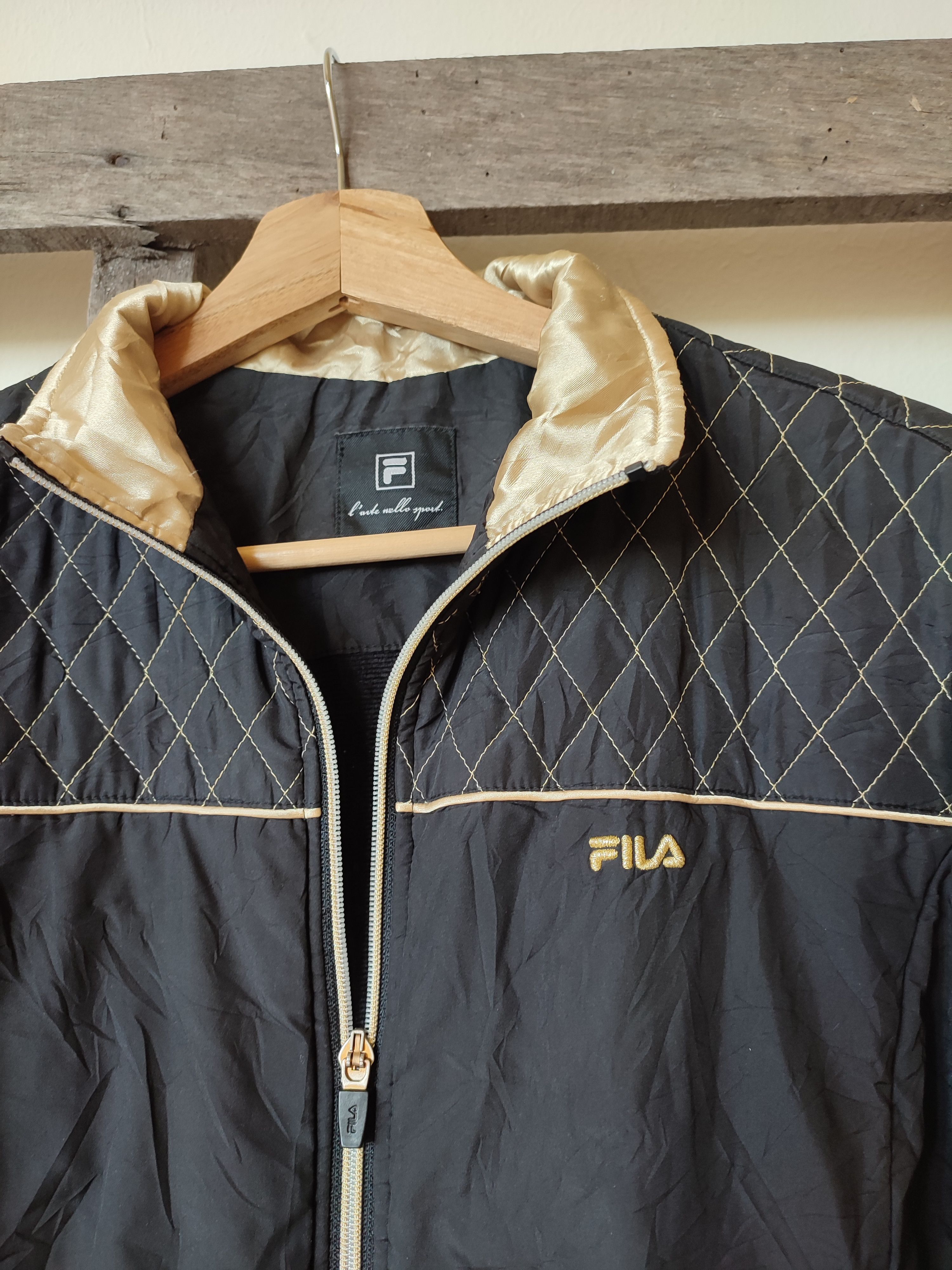 Fila Vintage Fila Embroidery Gold Jackets Size US S / EU 44-46 / 1 - 6 Thumbnail