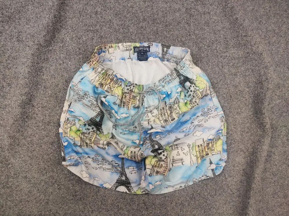 Vilebrequin Vilebrequin Moorea Swim Shorts Paris Eiffel Casual Pocket Size US 34 / EU 50 - 1 Thumbnail