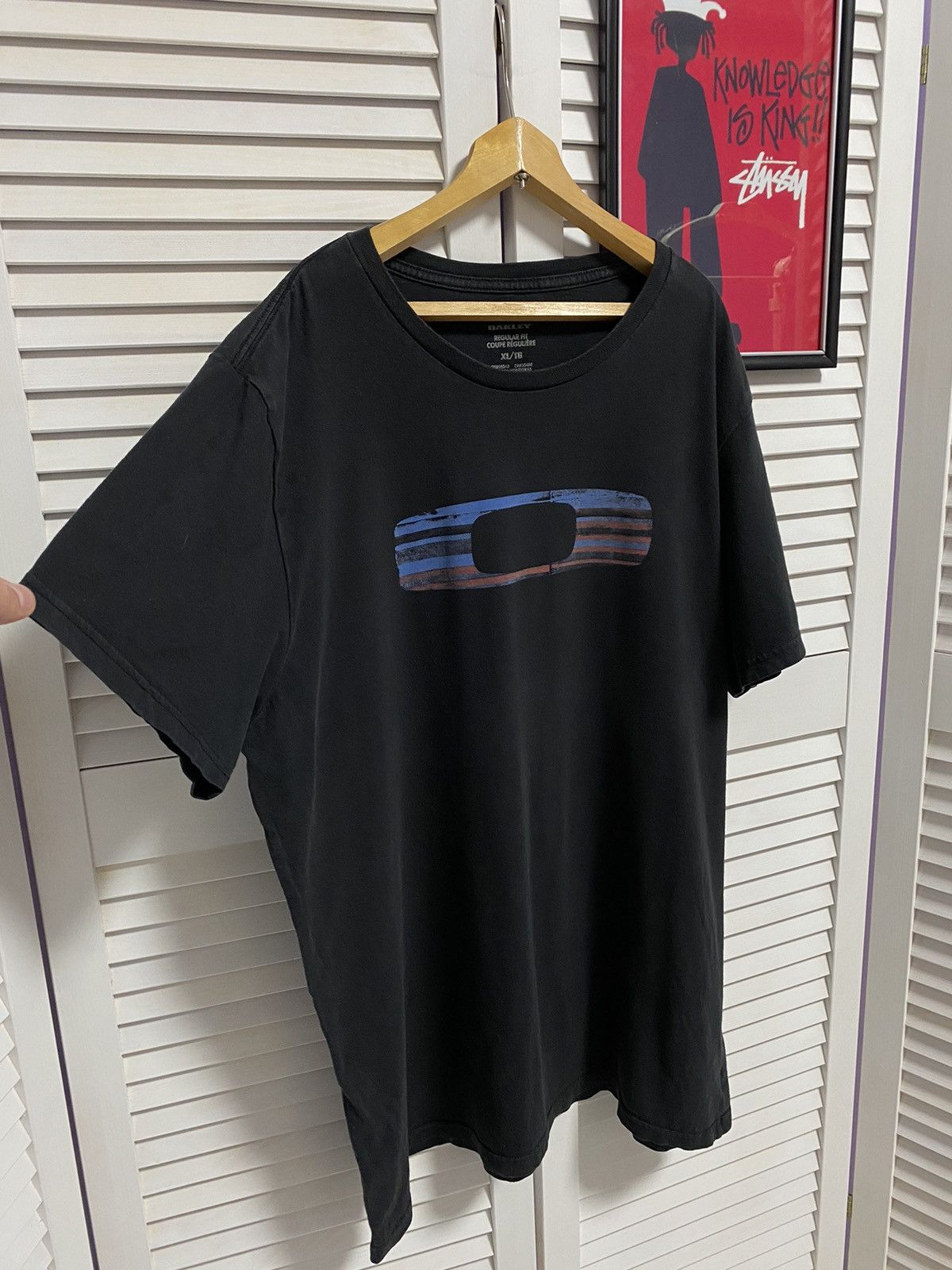 Oakley × Vintage T-Shirt Tee Oakley Big Logo Print Graphic Size US XL / EU 56 / 4 - 3 Thumbnail