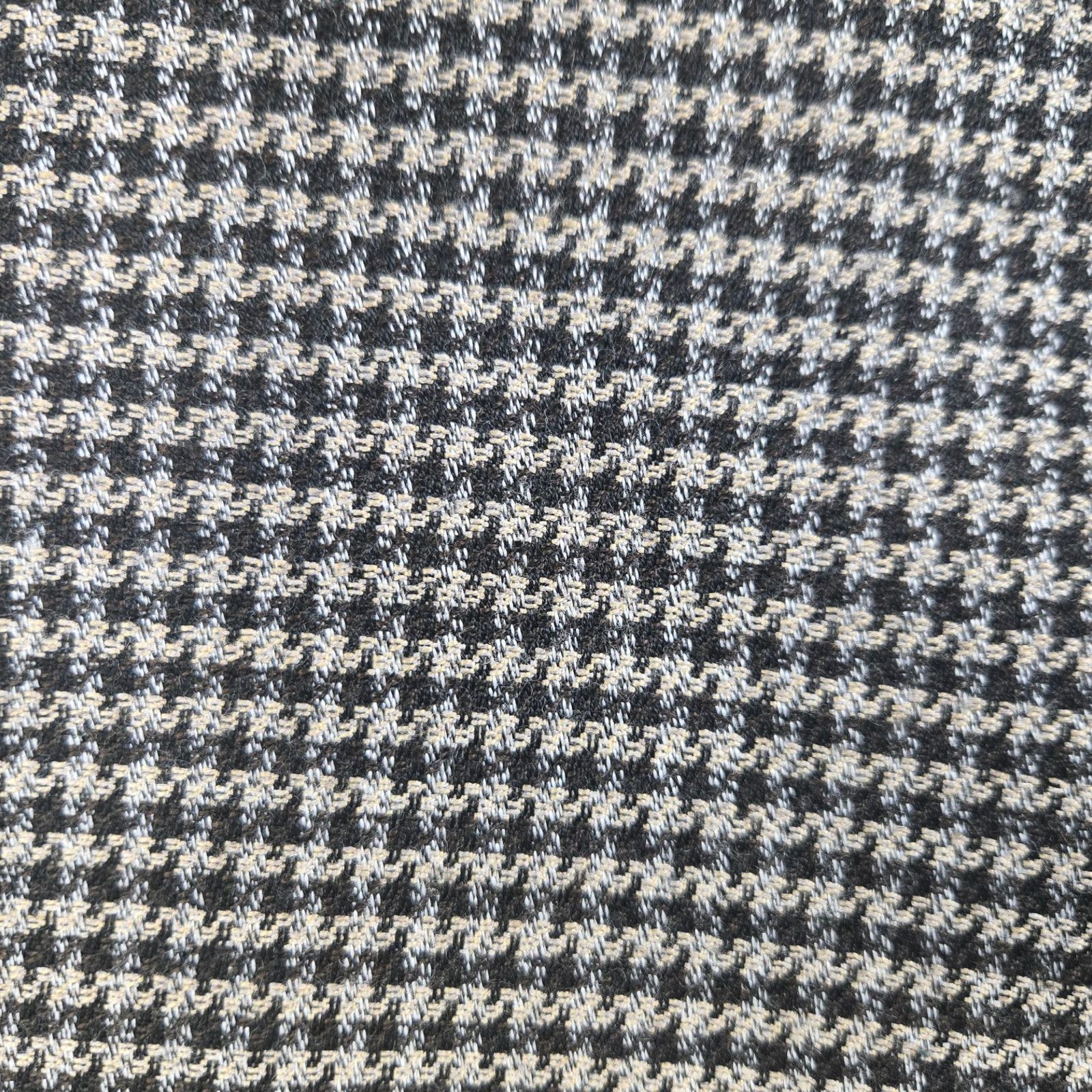 Vintage 1980s Black Houndstooth Blazer Size Large Size L / US 10 / IT 46 - 10 Thumbnail