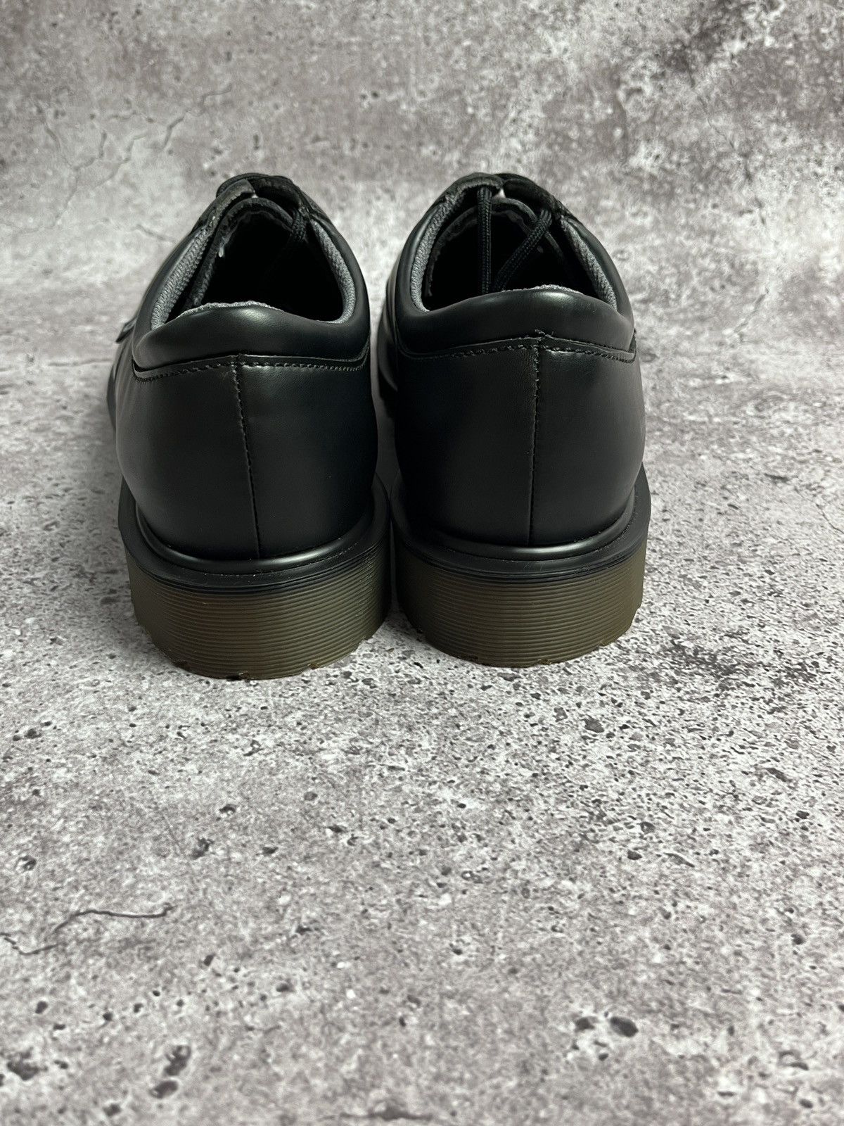 Dr. Martens Dr. Martens London Underground Black Leather Shoes Size US 12 / EU 45 - 5 Thumbnail