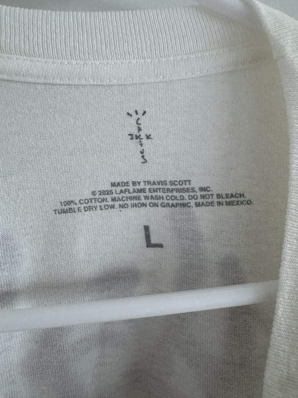 Travis Scott Travis Scott LAFD Fundraiser Eagle Tee Size Large Size US L / EU 52-54 / 3 - 3 Thumbnail