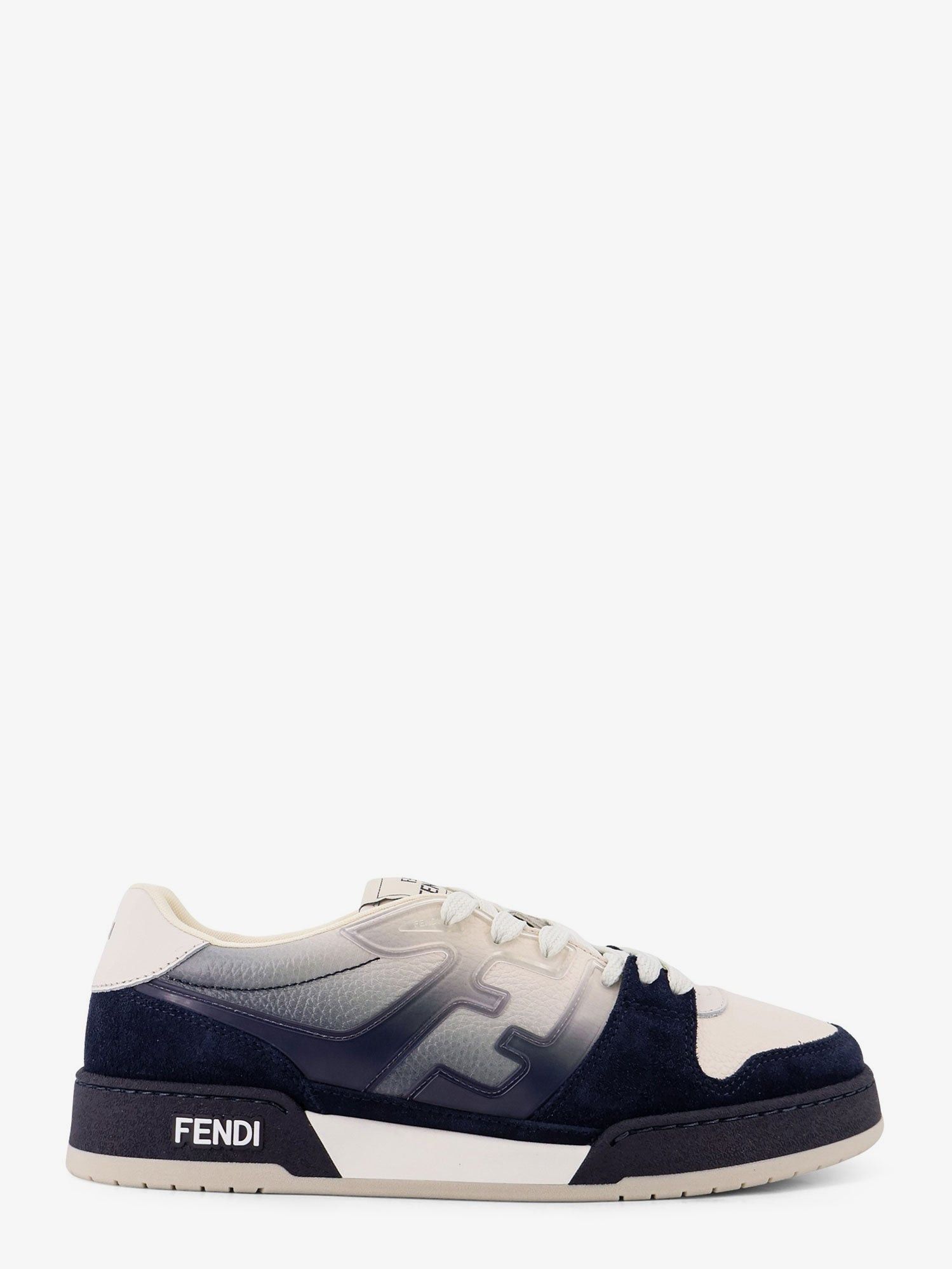 Match leather sneakers with suede inserts UK 7 - USA Tariffs Included