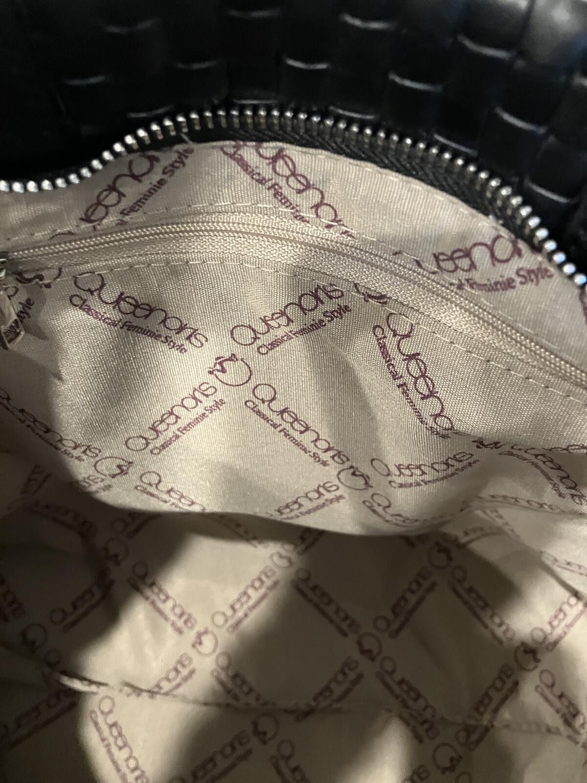 Other NIB Queenaris Black and White Woven Tote Bag Size ONE SIZE - 8 Thumbnail
