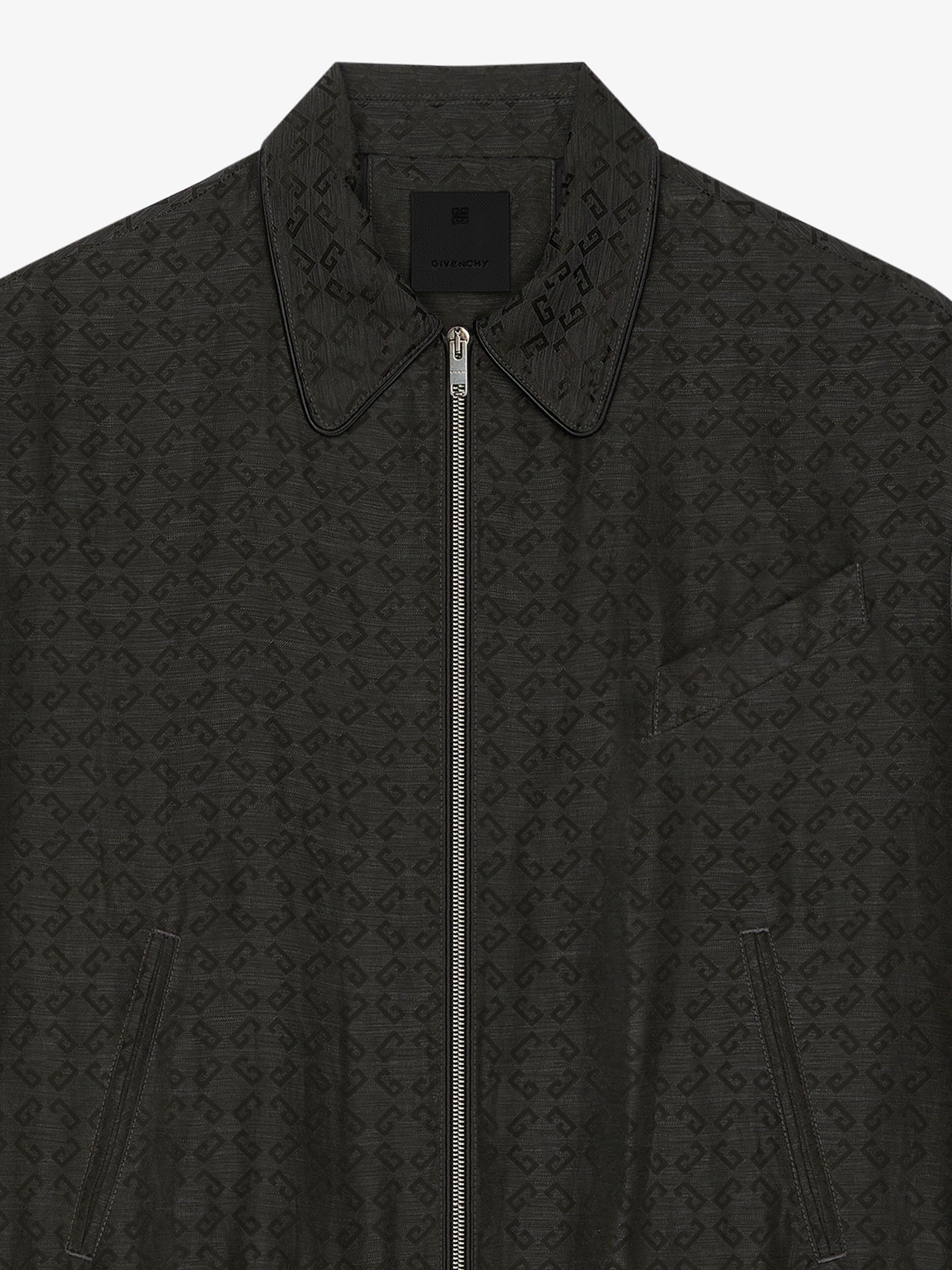 Givenchy o1w1db10326 Evening Blouson Jacket in Dark Grey Size US XL / EU 56 / 4 - 4 Thumbnail