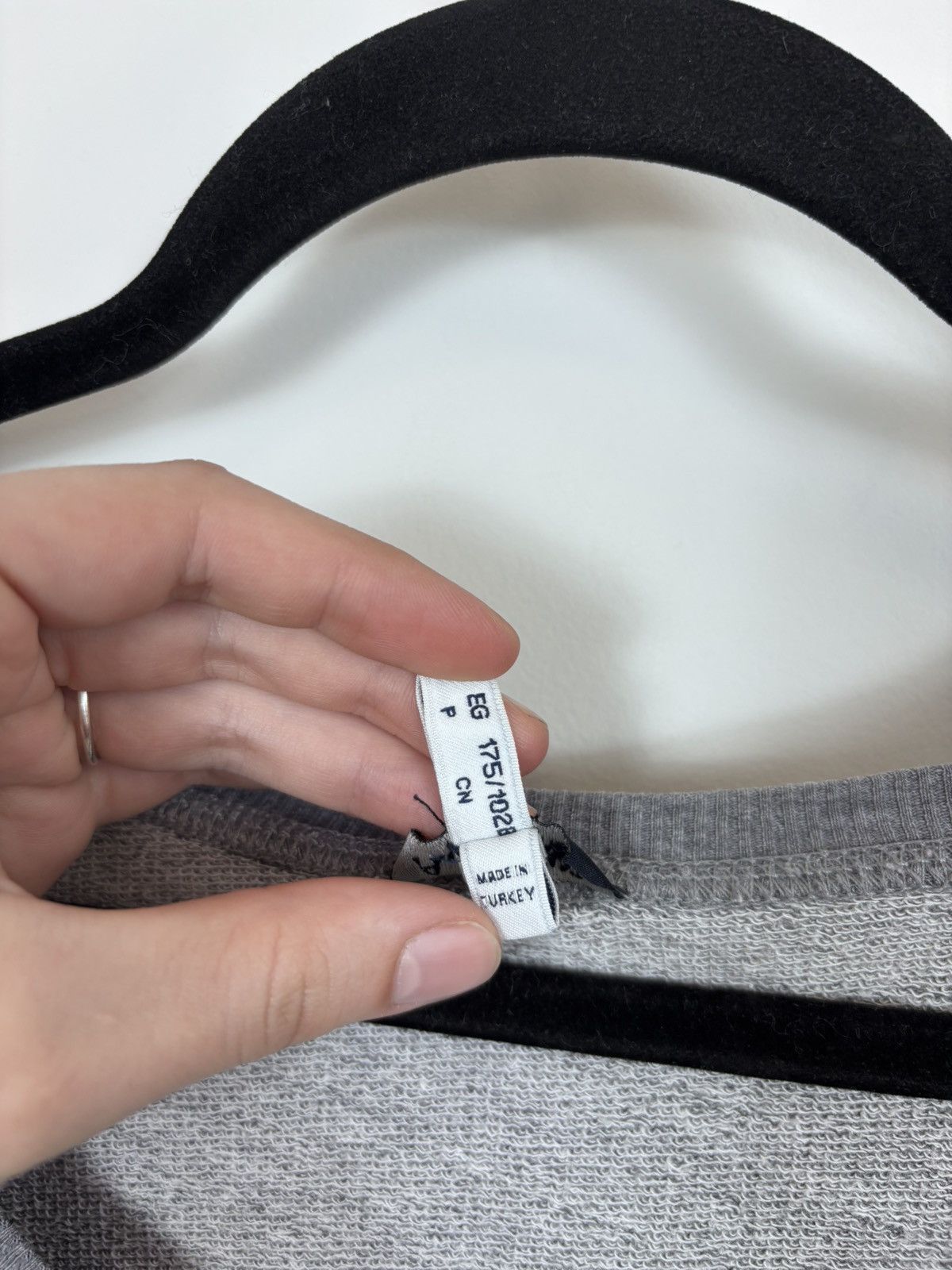 Armani Armani Jeans Women’s Big Logo Grey 3/4 Sleeve Sweatshirt Top Size XXL / US 16-18 / IT 52-54 - 11 Thumbnail