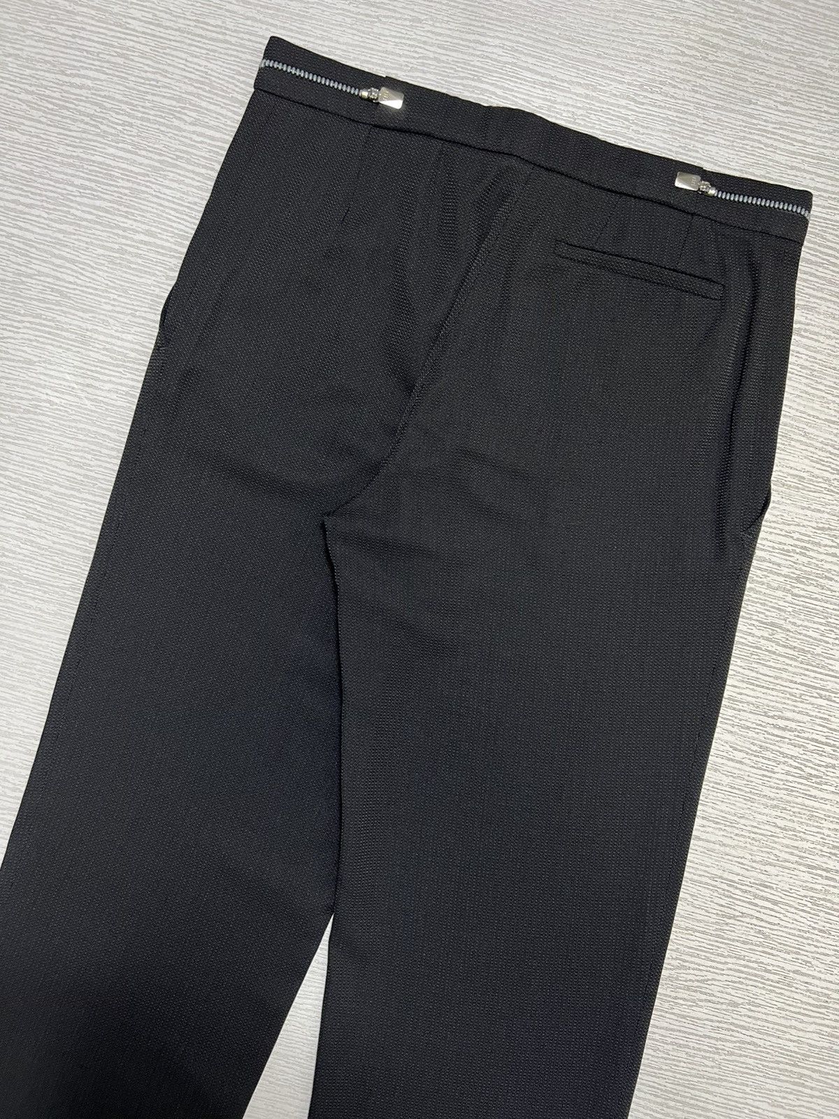Ann Demeulemeester Ann Demeulemeester - Adjustable Waist Textured Trouser Size 30" / US 8 / IT 44 - 9 Thumbnail