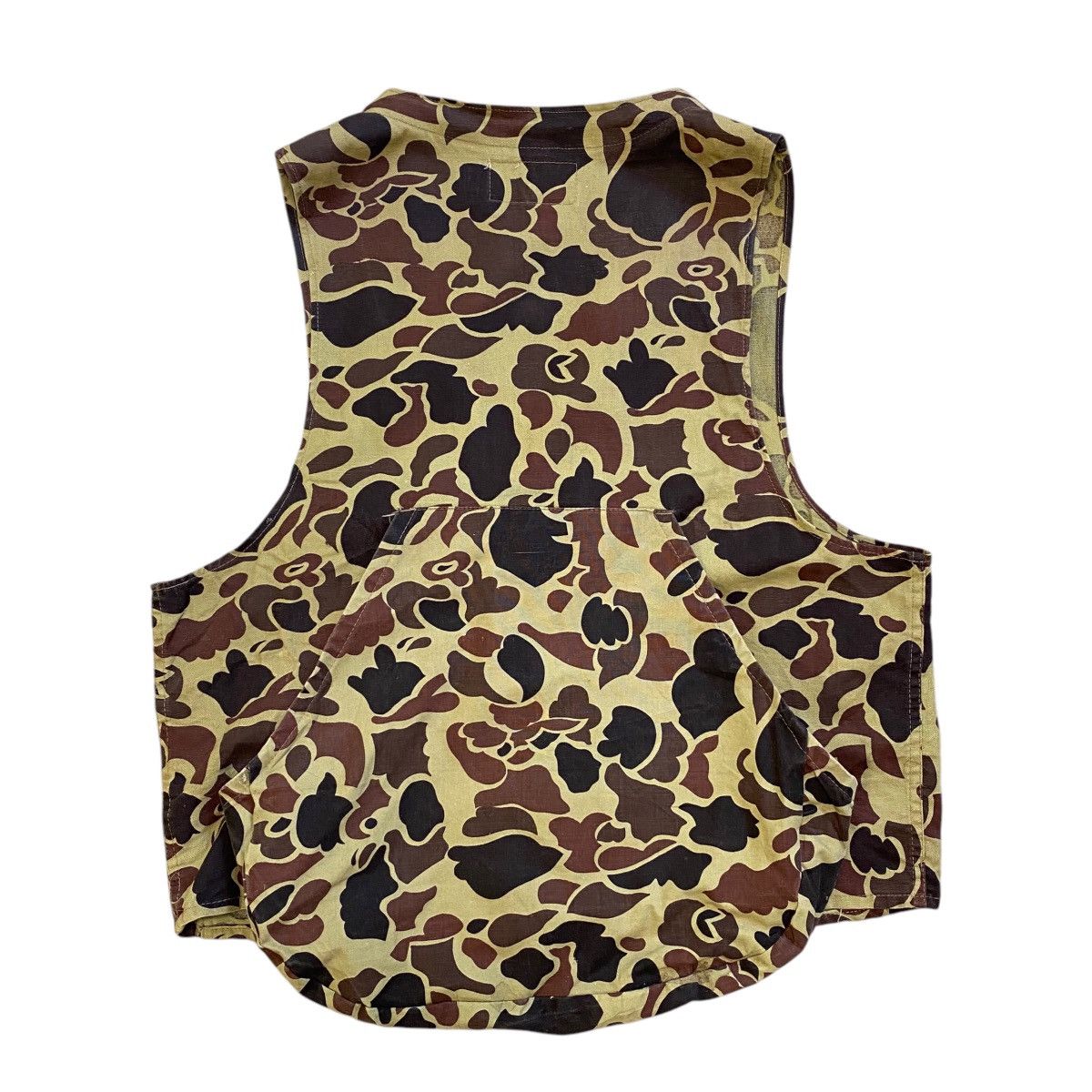Buzz Rickson's × Japanese Brand 💥 VTG DUCK CAMOUFLAGE TACTICAL HUNTING VEST Size US L / EU 52-54 / 3 - 5 Thumbnail