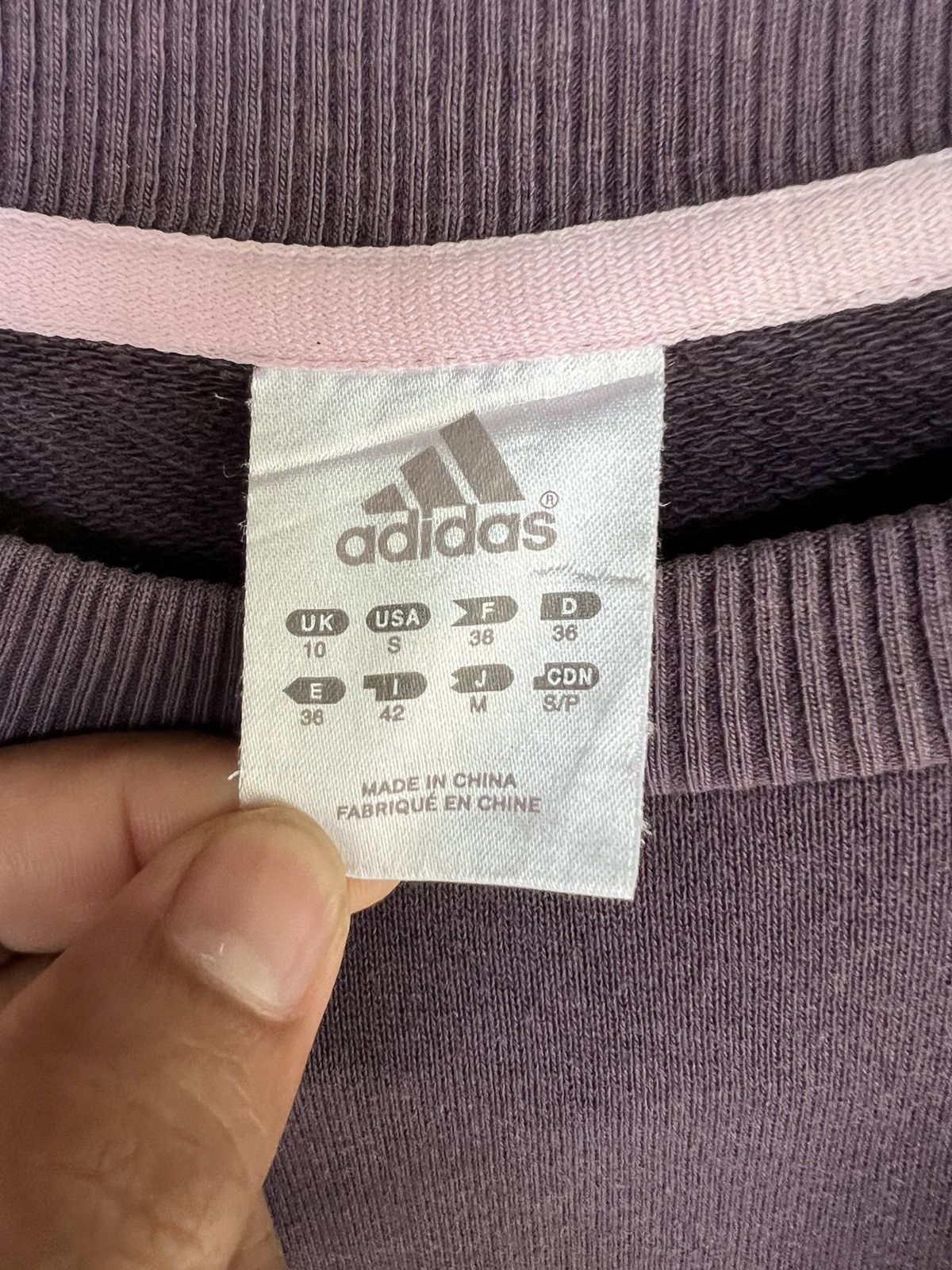 Adidas Adidas Spell Out Sweatshirt Size S / US 4 / IT 40 - 4 Thumbnail
