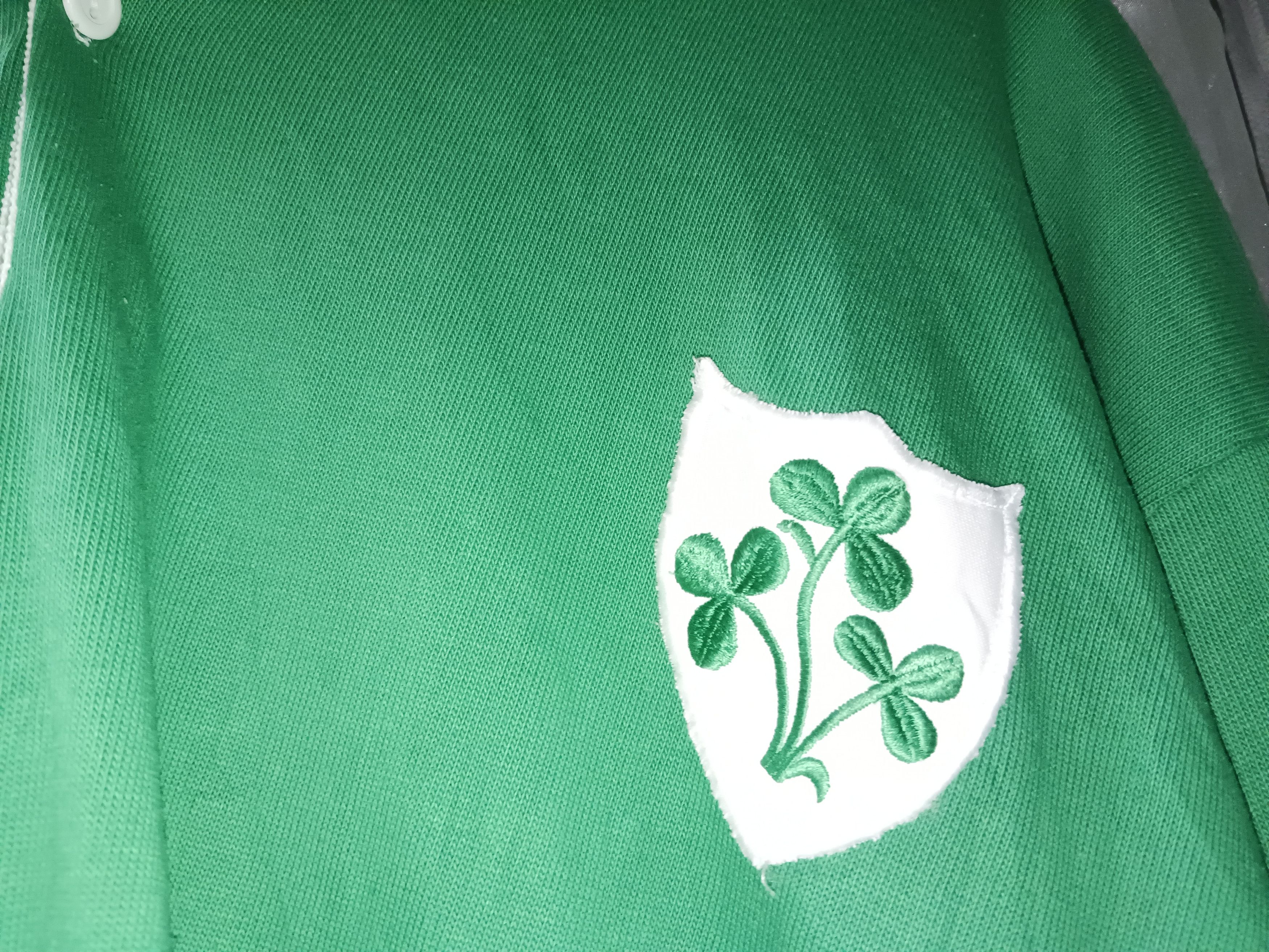 Canterbury of New Zealand Vintage Ireland rugby jersey 1985/1990 Size US XL / EU 56 / 4 - 2 Thumbnail