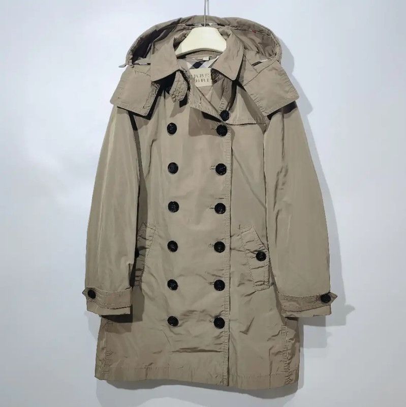 Burberry Burberry Women's Khaki Green Trench Coat Size XL / US 12-14 / IT 48-50 - 1 Thumbnail