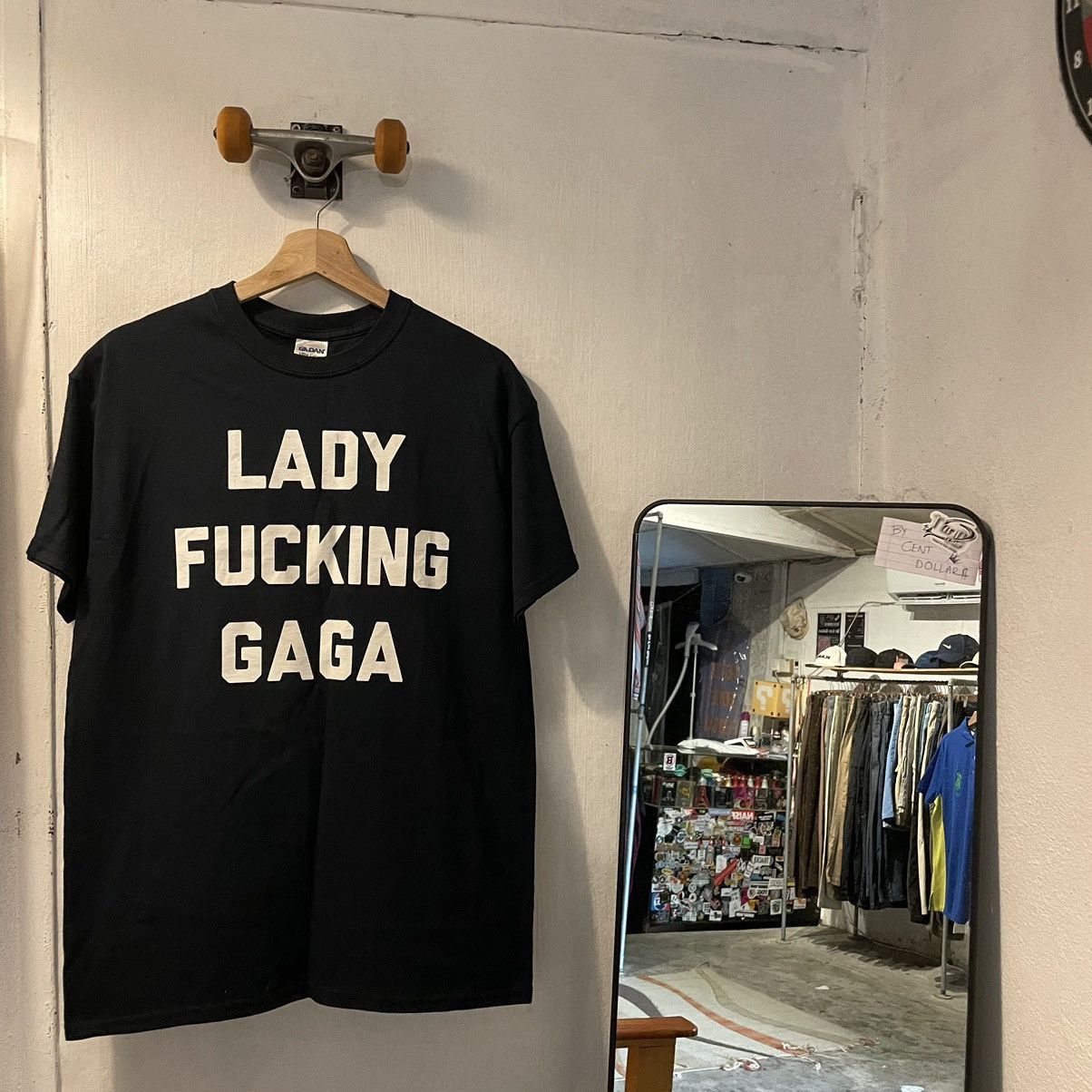Band Tees Lady Gaga Tee Size US S / EU 44-46 / 1 - 1 Thumbnail