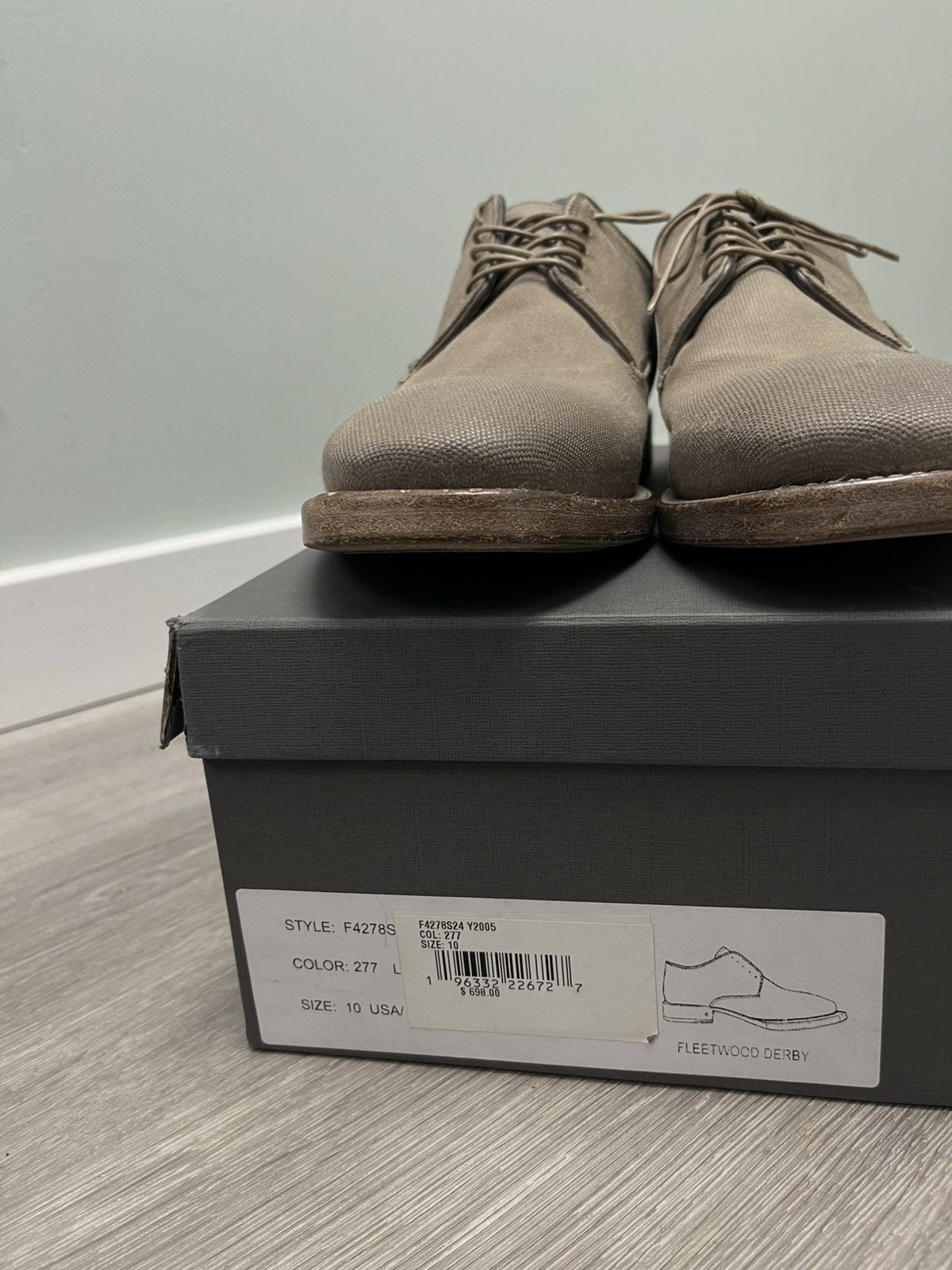 John Varvatos Fleetwood Derby Size 10 Size US 10 / EU 43 - 8 Thumbnail
