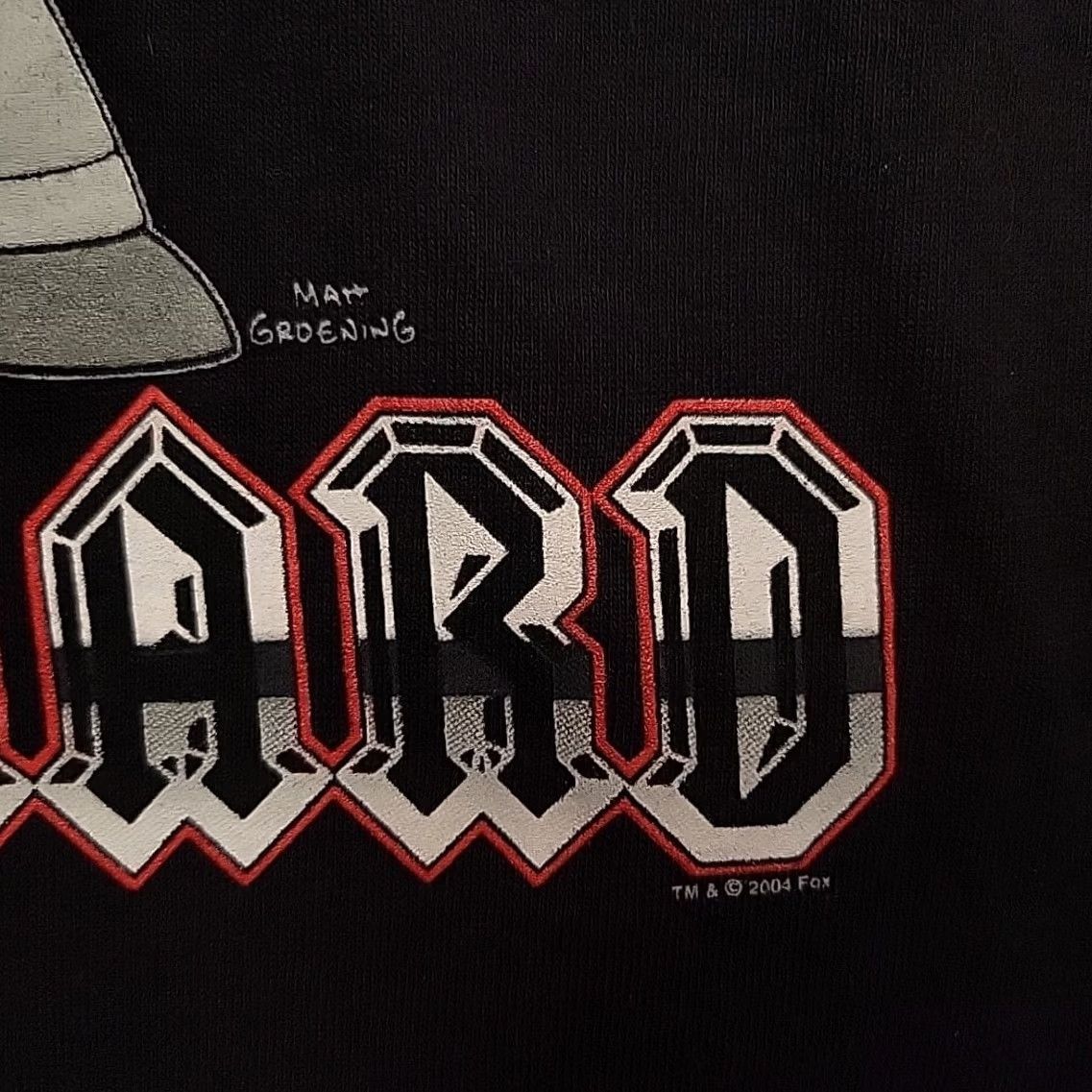Delta VINTAGE Simpsons Matt Groening 2004 Shirt Mens L Black Rock Hard Retro Cartoon Y2K Shirt Mens L Black Rock Hard Retro Cartoon Y2K Size US L / EU 52-54 / 3 - 5 Thumbnail