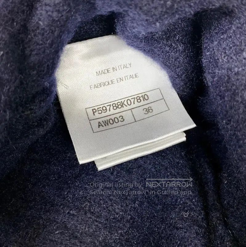 Chanel Chanel Black Cashmere Women's Skirt . Size 23" - 5 Thumbnail