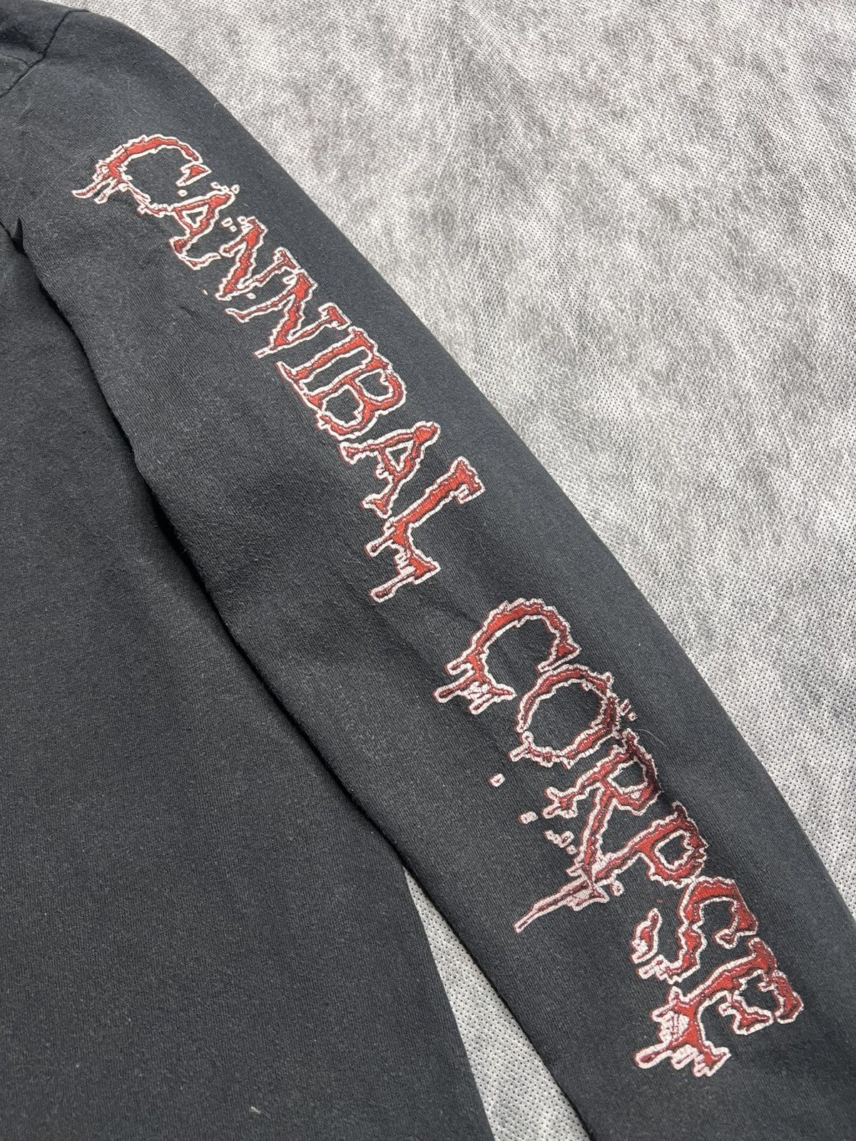 Vintage Cannibal Corpse 90s Gallery of Suicide Long Sleeve Size US XL / EU 56 / 4 - 7 Thumbnail