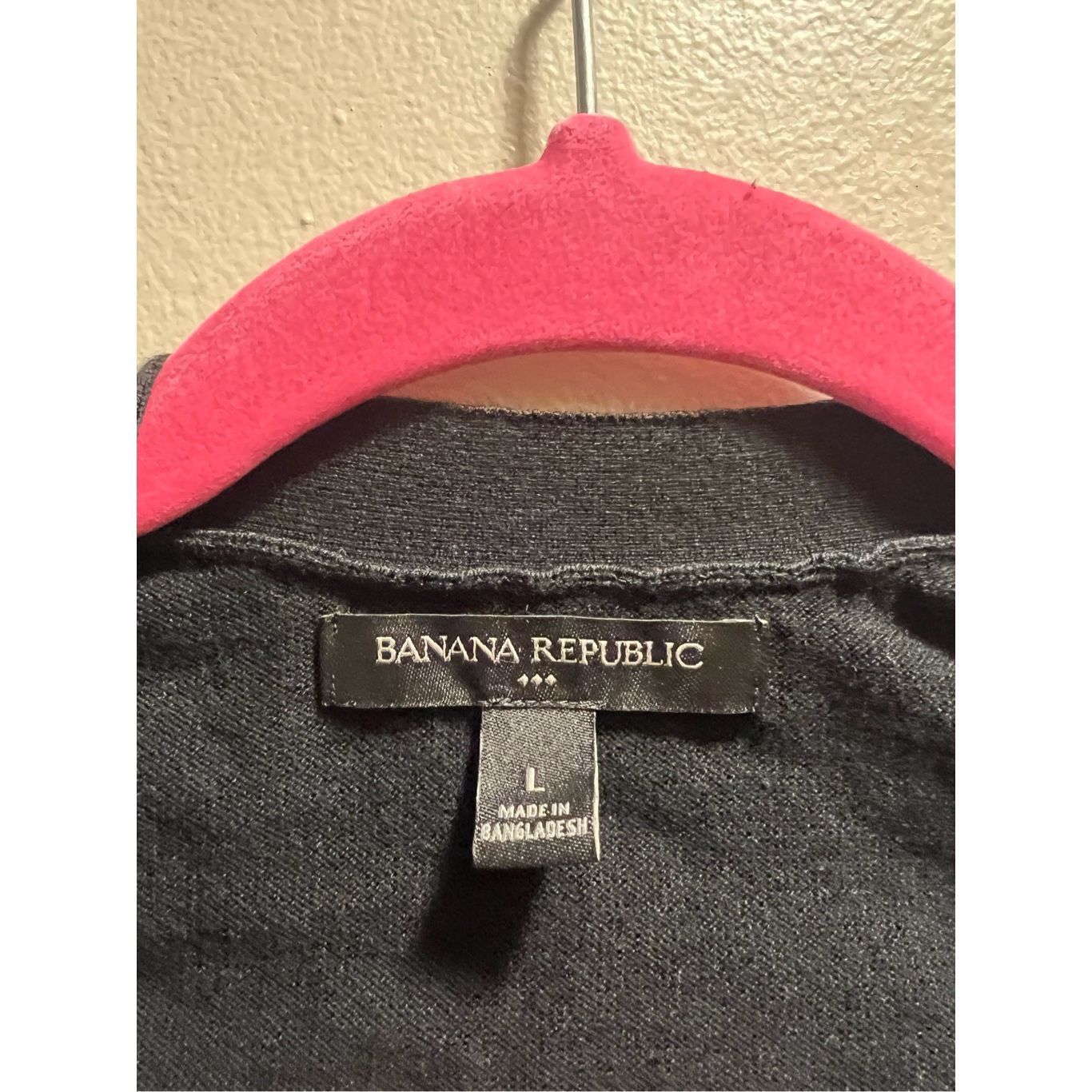 Banana Republic Banana Republic Black Button Up Cardigan Woman’s Size Large Size L / US 10 / IT 46 - 4 Thumbnail