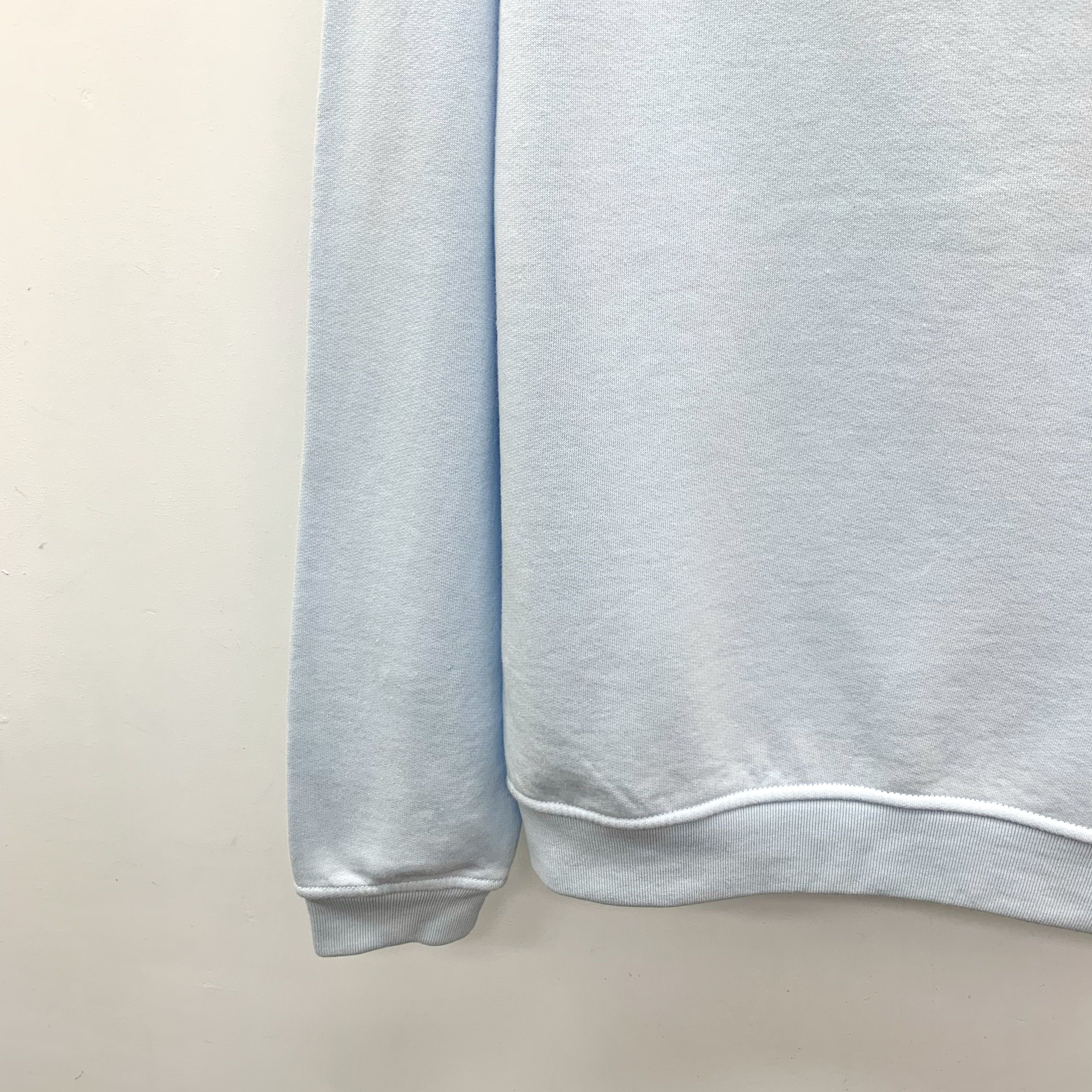 Hermes Hermès Half-Zip Hoodie Light Blue (M) Size US M / EU 48-50 / 2 - 4 Thumbnail