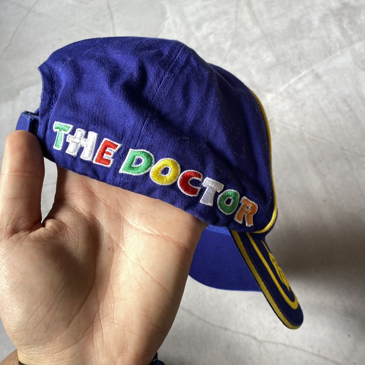 Vintage Vintage Valentino Rossi VR46 The Doctor Racing Cap Hats Size ONE SIZE - 2 Thumbnail