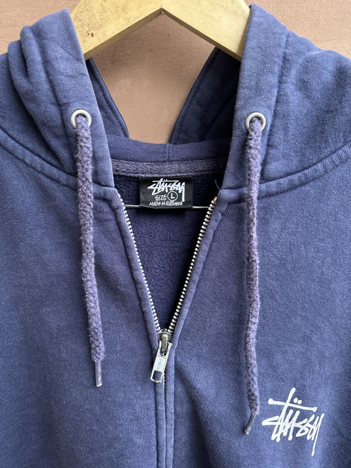 Stussy Y2K Stussy Hoodie Size US L / EU 52-54 / 3 - 5 Thumbnail