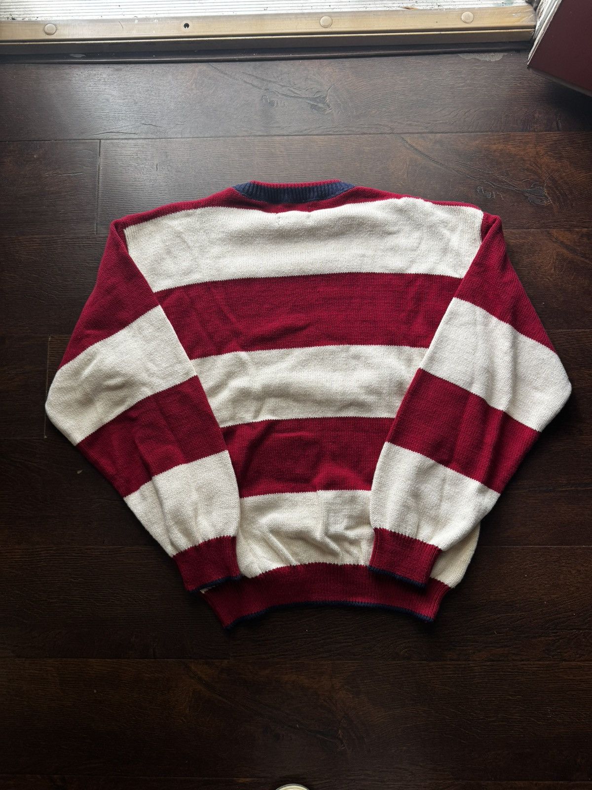 Other Vintage 80s Old Glory American Knit Crewneck Made In USA Size US L / EU 52-54 / 3 - 3 Thumbnail