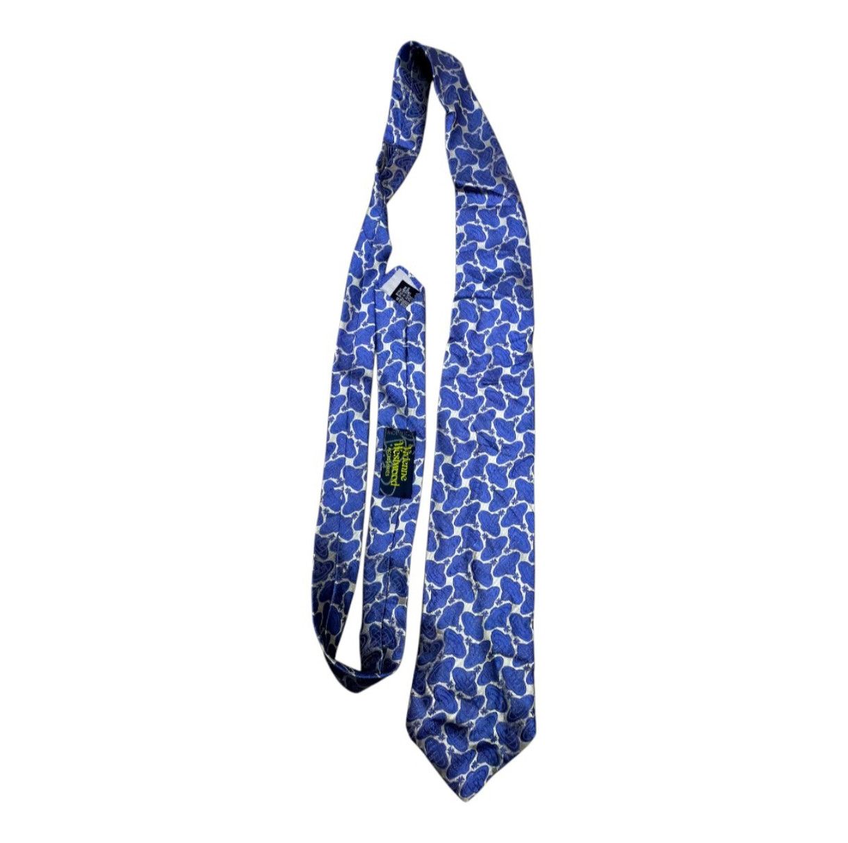 Designer × Vintage × Vivienne Westwood Vivienne Westwood Silk tie overprint Size ONE SIZE - 1 Thumbnail