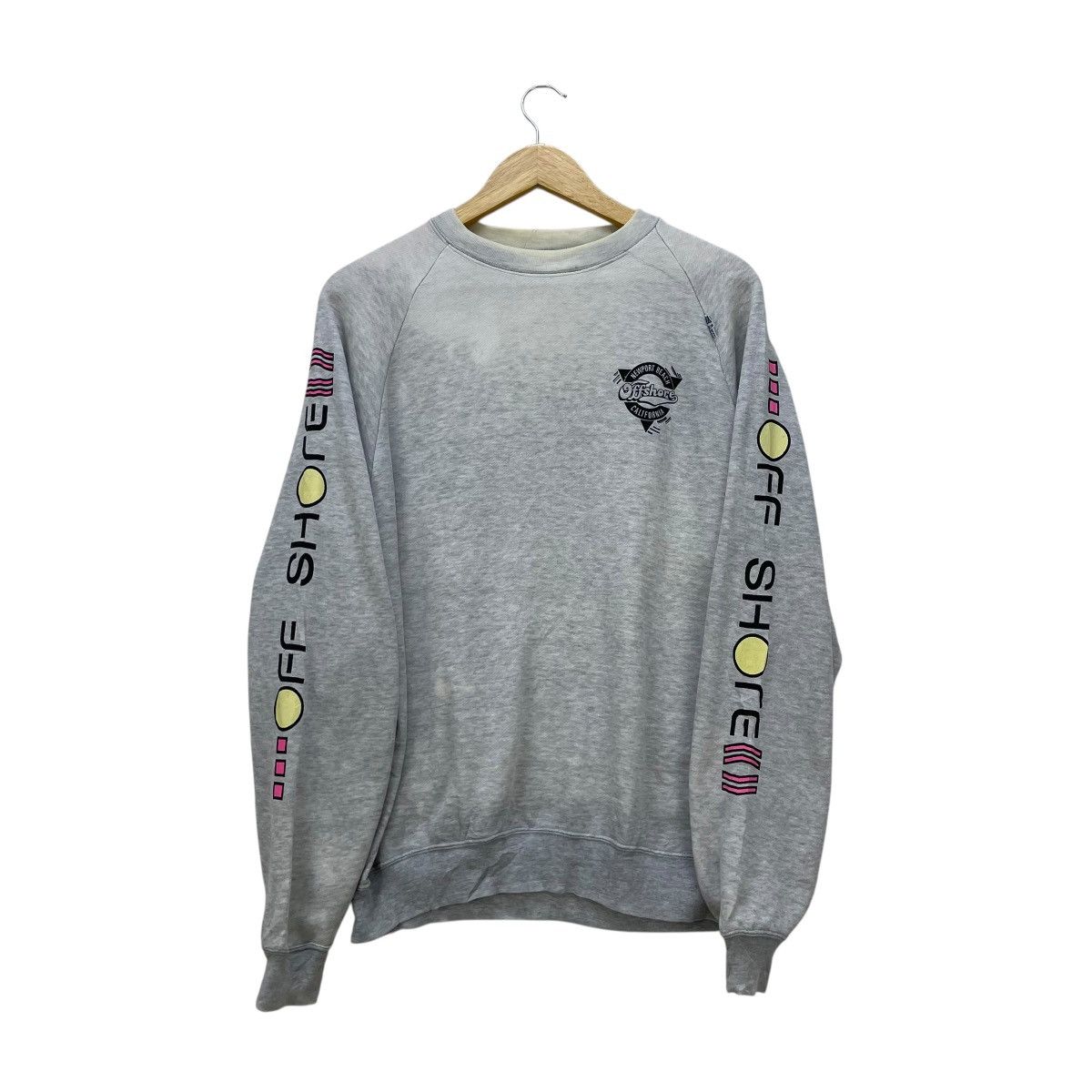 Vintage 💥Vintage Sunfaded Offshore Sweatshirt Size US M / EU 48-50 / 2 - 3 Thumbnail