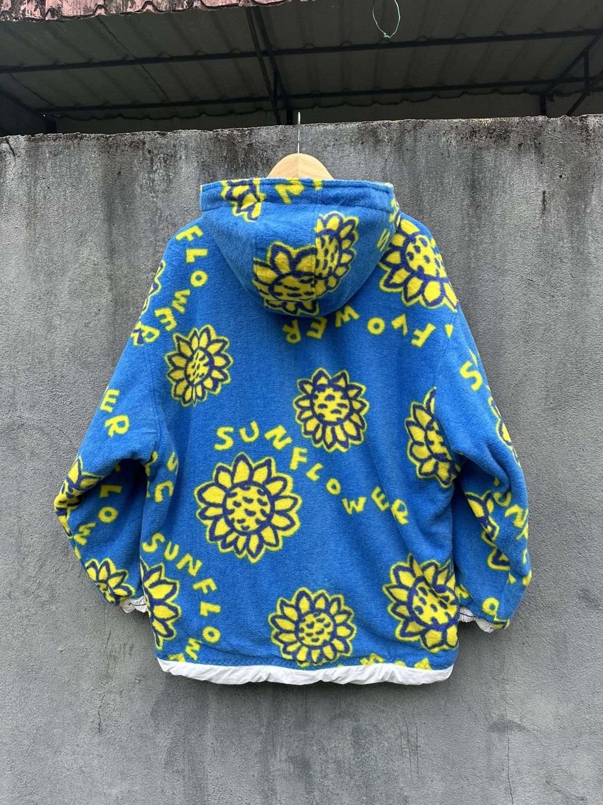 Ellesse 👹Ellese Reversible Sun Flower Pullover Jacket Size US XL / EU 56 / 4 - 10 Thumbnail